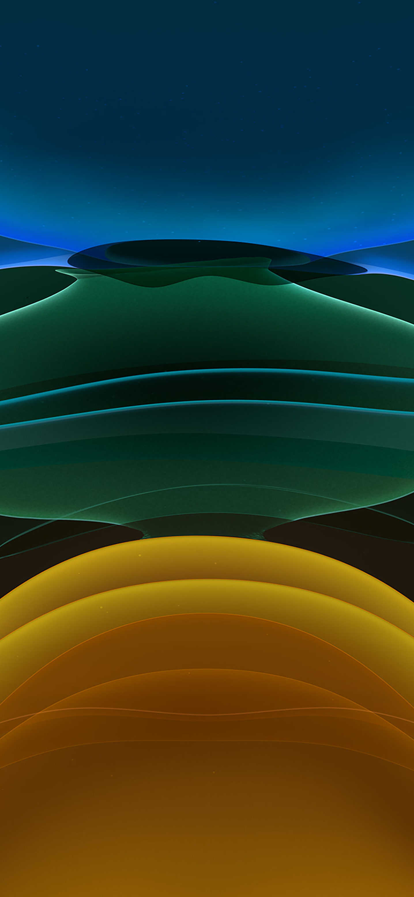 iPhone 11, Apple, Hügel, Grün, Gelb, Full HD, Hintergrundbild fürs Handy
