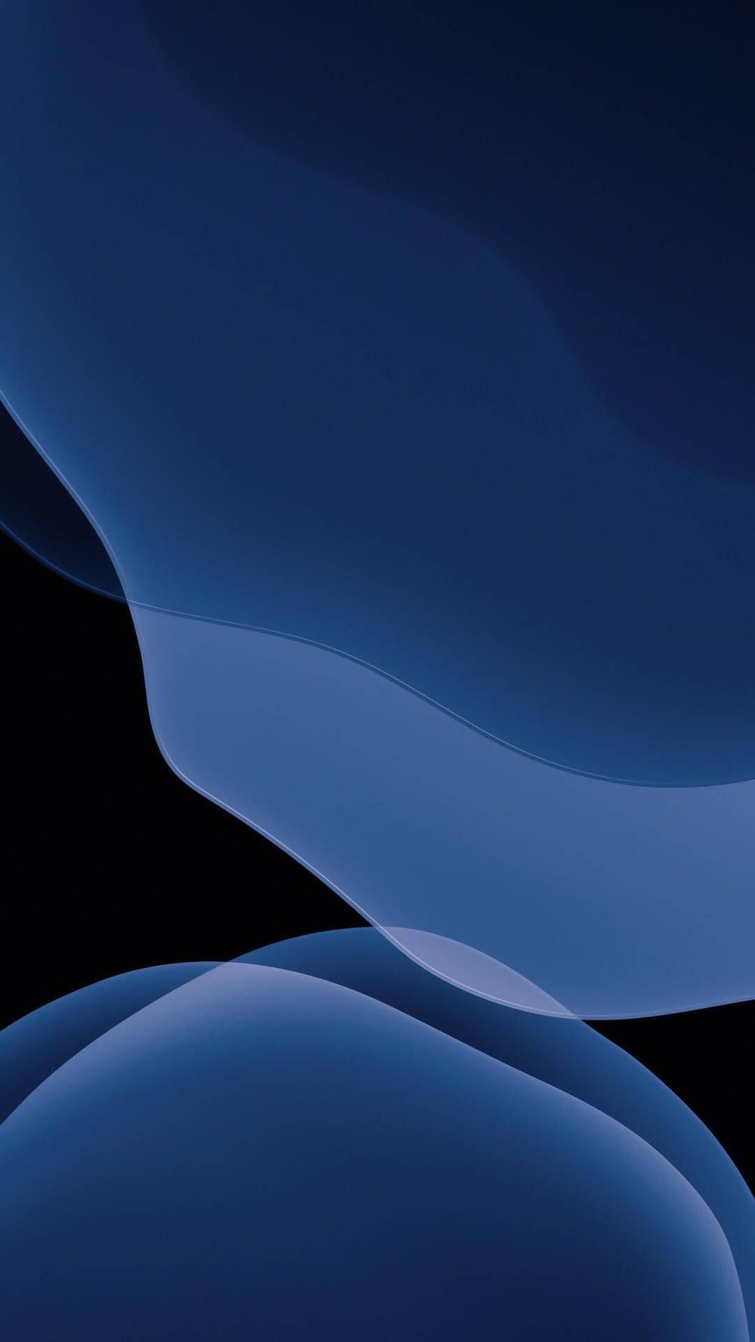 Abstrakt, Blaue Formen, Dunkelblau, Wellen, Full HD, Hintergrundbild fürs Handy