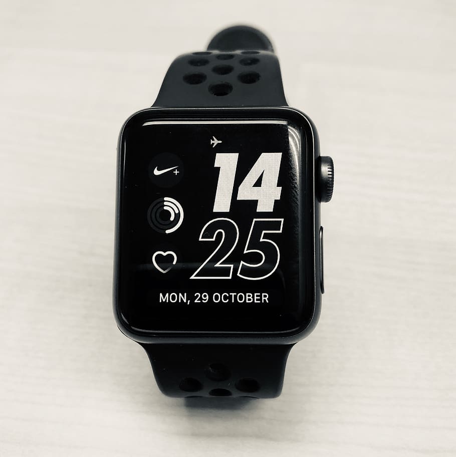 Apple Watch Nike, Apple Watch, Nike, Sportarmband, Digitales Zifferblatt, Hintergrundbild