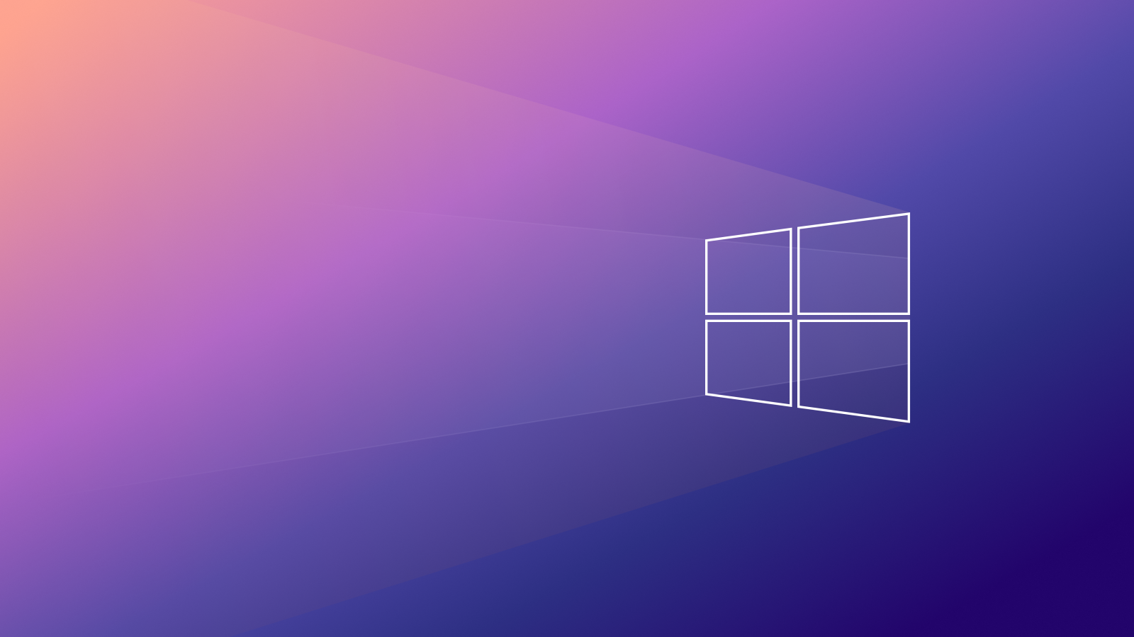 Windows-Logo, Farbverlauf, Lila, Minimalistisch, HD, Hintergrundbild für den PC