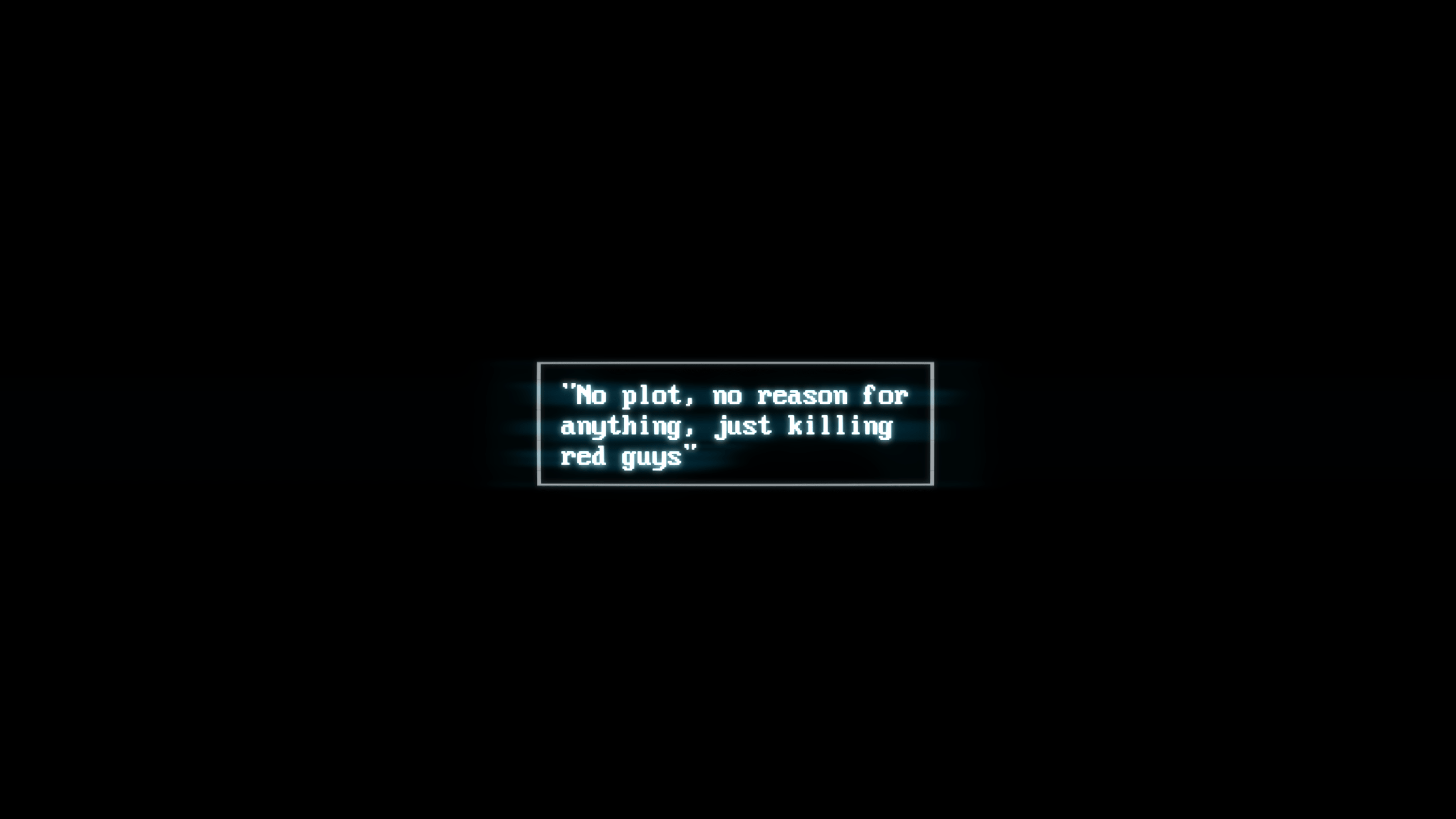 Zitat, Text, Pixel-Schrift, Schwarzer Hintergrund, Minimalistisch, 2K Wallpaper