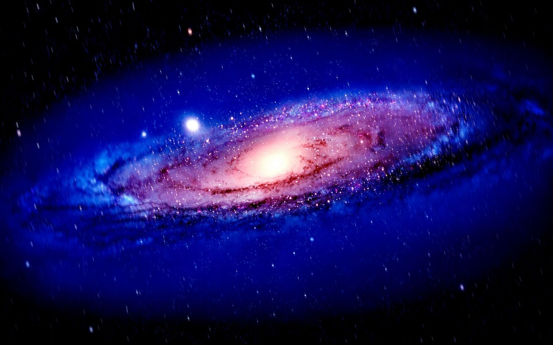 Andromedagalaxie, Galaxie, Weltraum, Sterne, Full HD, Desktop-Hintergrund für Windows