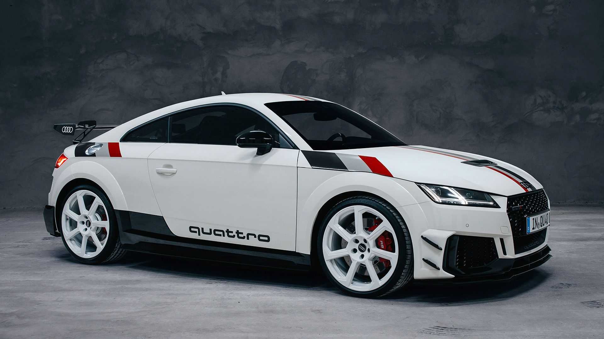 Audi TT, quattro, Weiß, Streifen, Sonderedition, Full HD 1080p, Desktop-Hintergrundbild