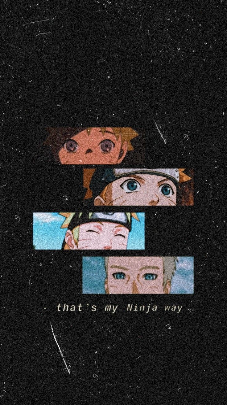 Naruto, Augenpartie, Ninja Way, Sternenhimmel, HD, Handy-Hintergrund im Hochformat