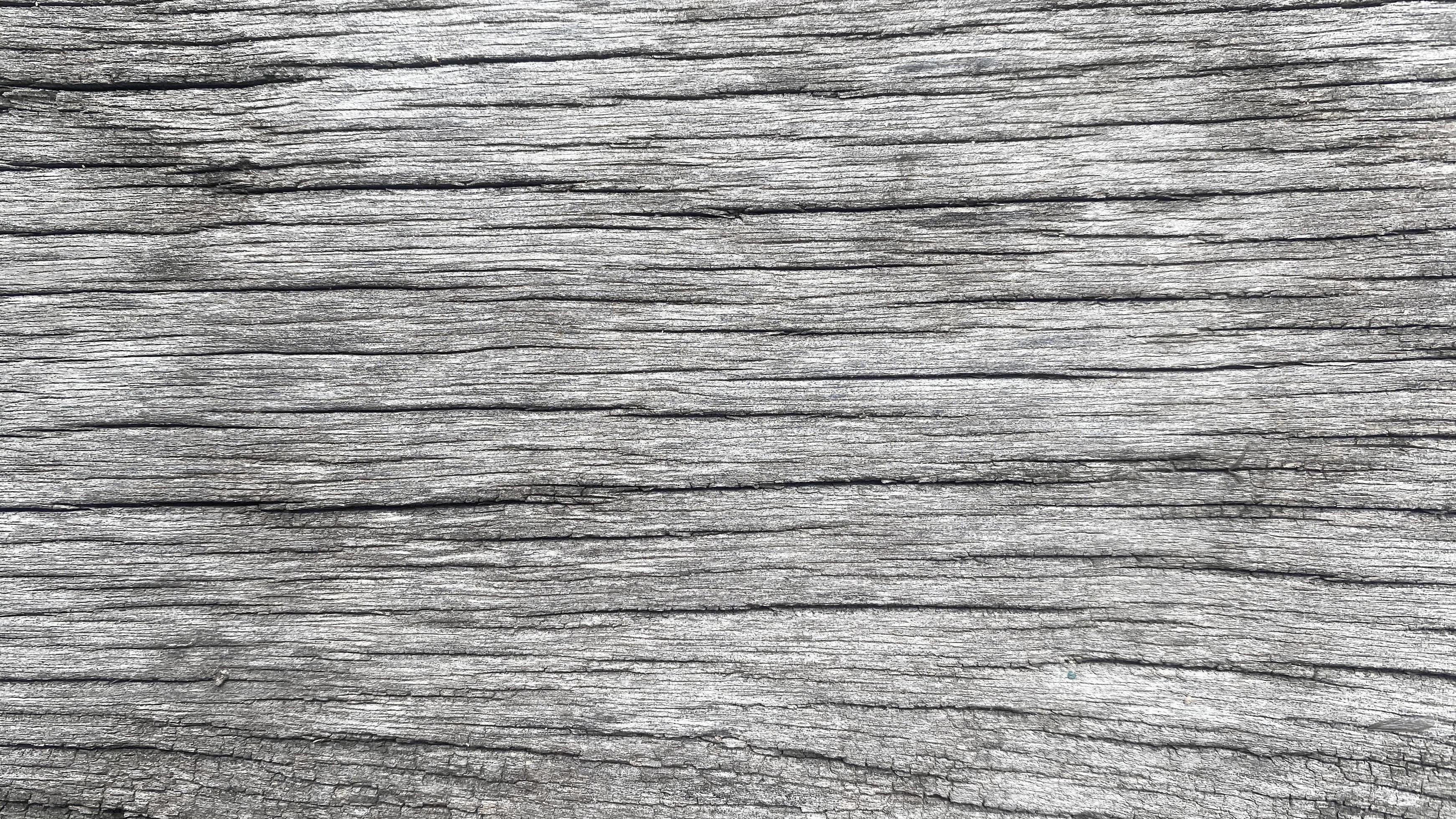 Graues Holz, Verwittertes Holz, Holzmaserung, Risse, Holztextur, 2K, Laptop-Hintergrundbild