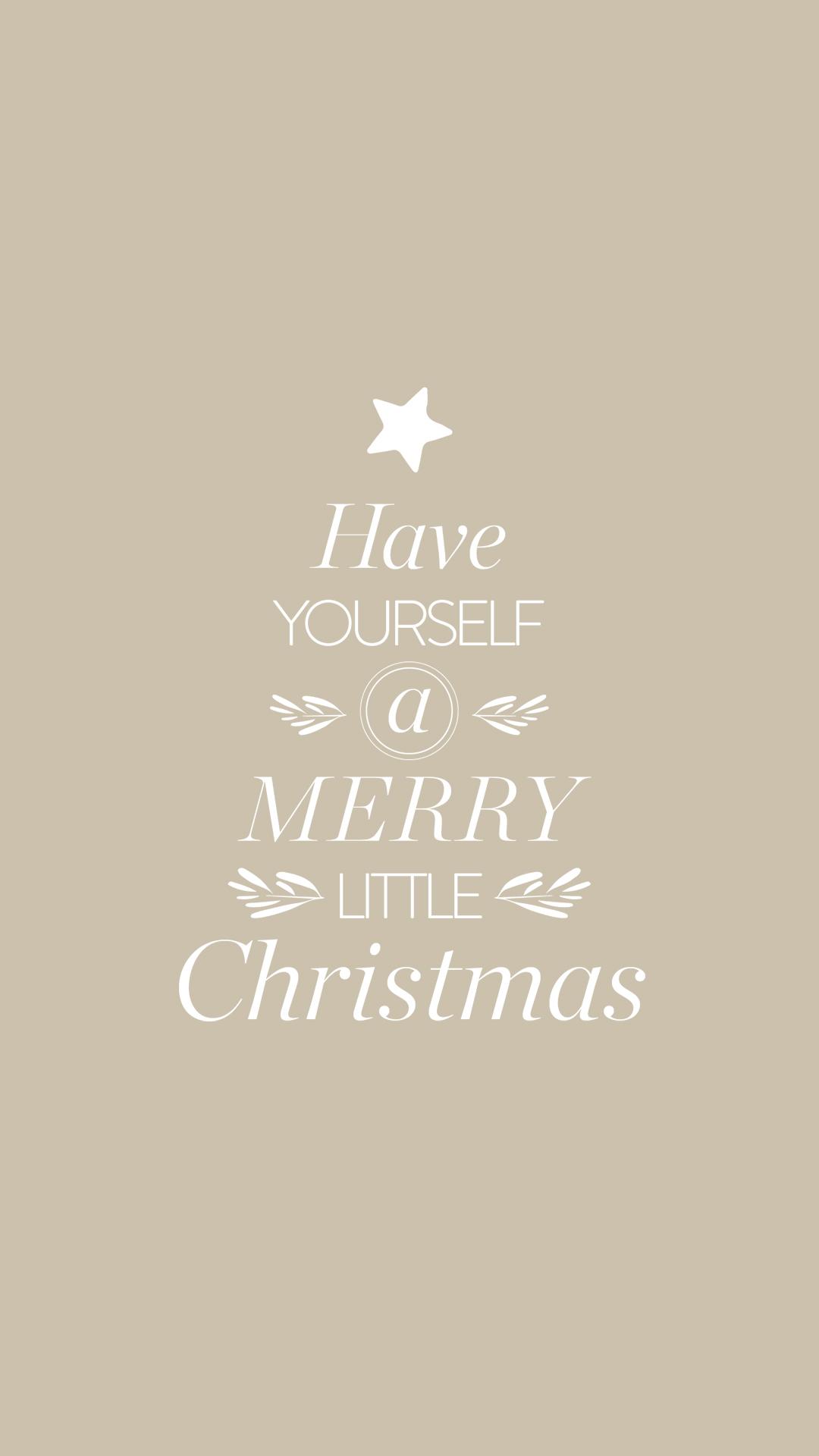 Weihnachtsgruß, Schriftzug, Beige, Stern, Weihnachten, Full HD, Handy-Hintergrund im Hochformat