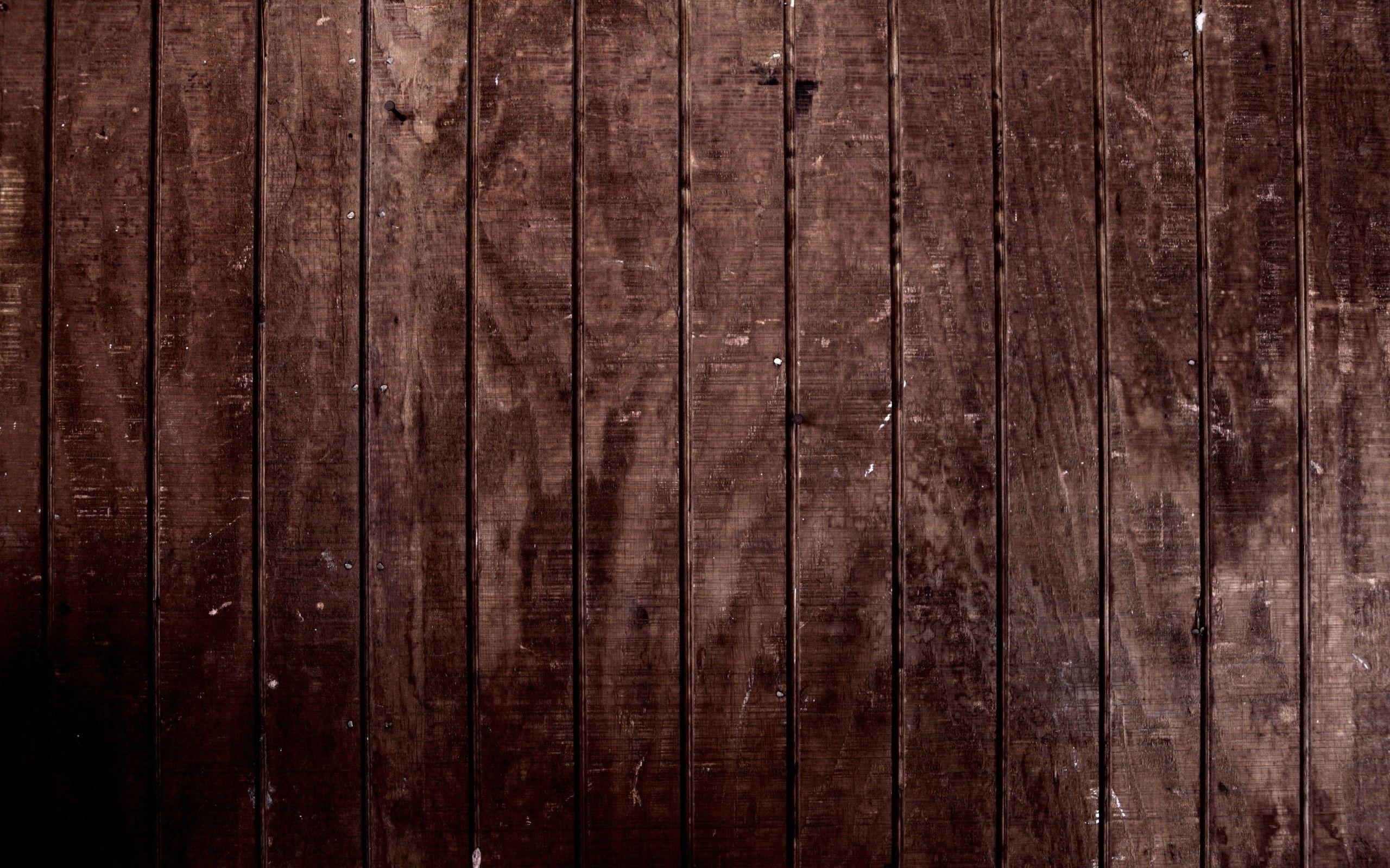 Dunkelbraunes Holz, Holzwand, Vertikale Dielen, Vintage, Rustikal, 2K, Laptop-Hintergrundbild