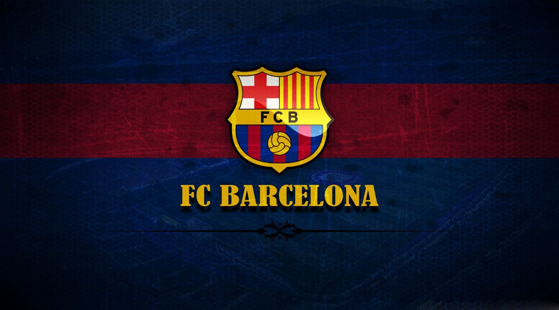 FC Barcelona, Logo, Blau-Rot-Streifen, Textur, Full HD, Desktop-Hintergrund für Windows