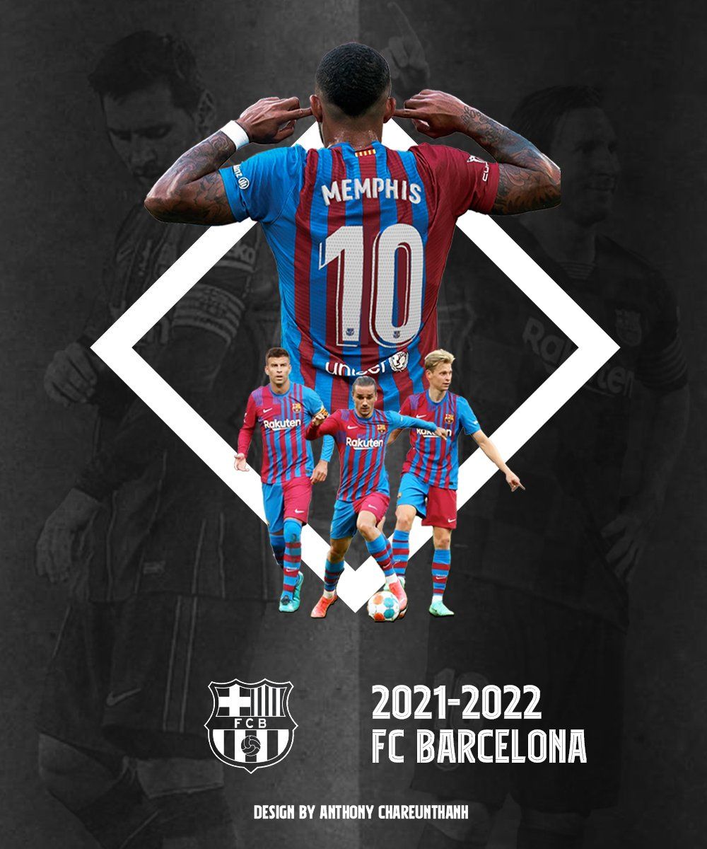 FC Barcelona, 2021-2022, Rückennummer 10, Spieler, Grafikdesign, Hintergrundbild fürs iPad