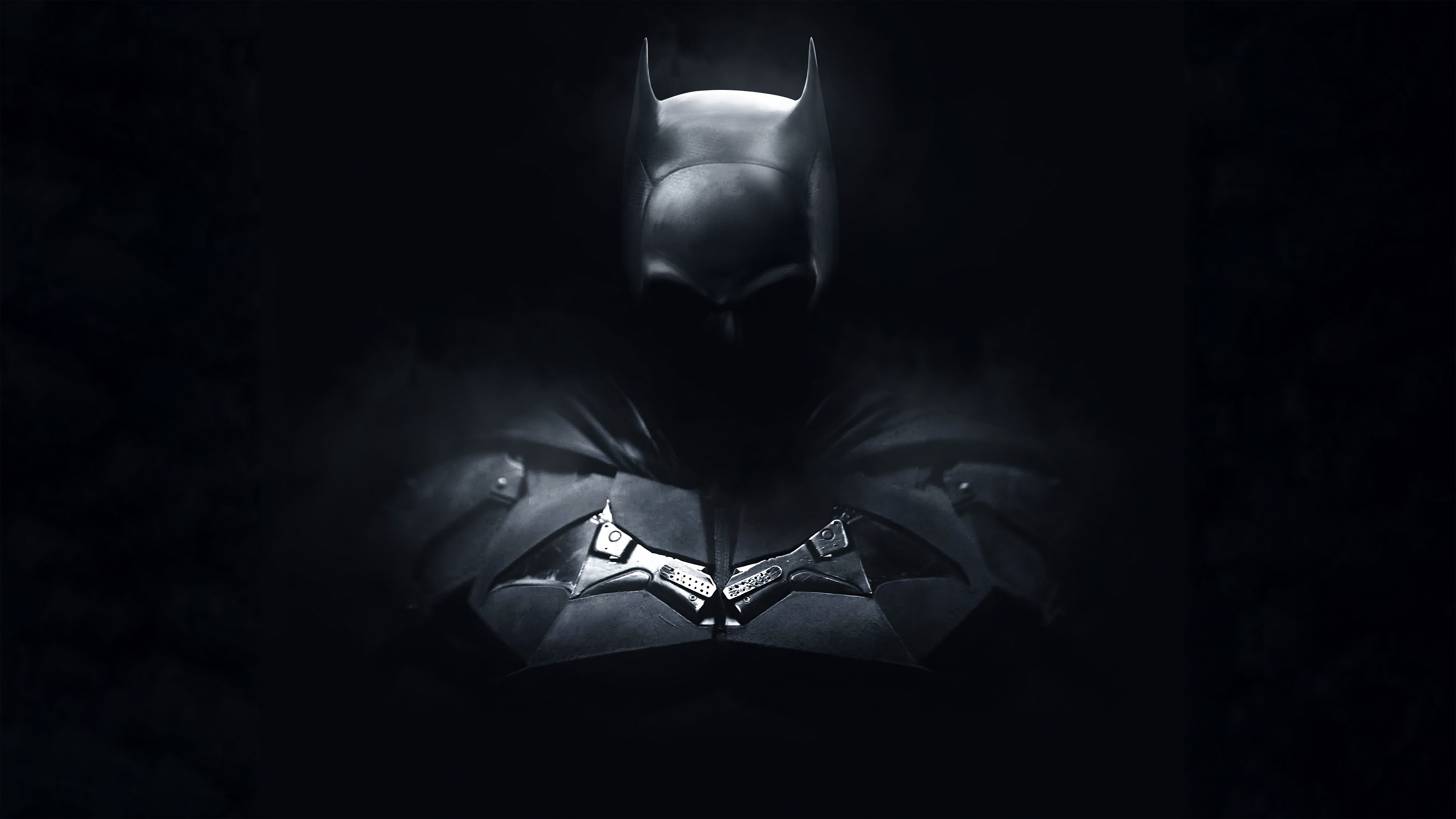 Batman, Maske, Dunkel, Schatten, Nahaufnahme, 5K, Hintergrund für den Desktop