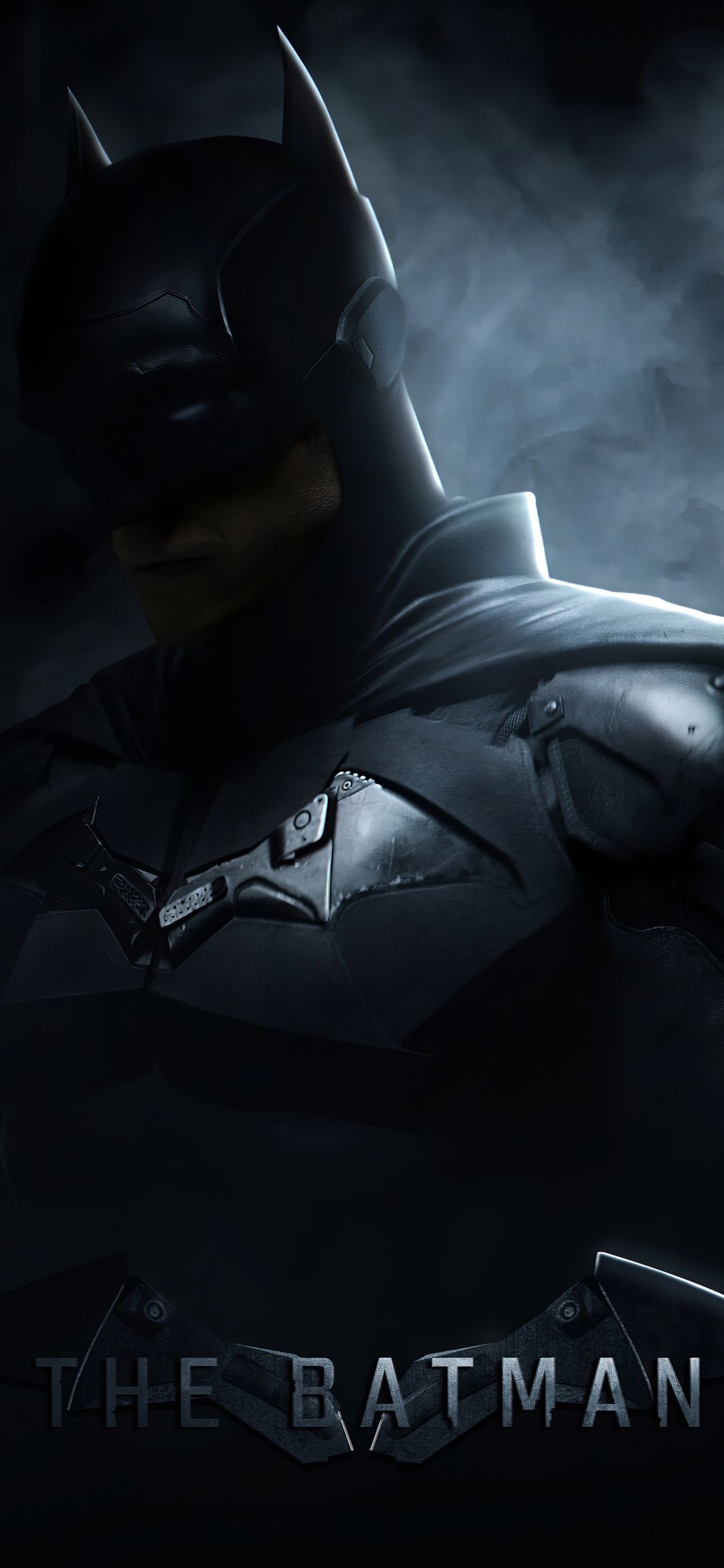 The Batman, Batman, Robert Pattinson, Filmposter, Düster, 1125x2436, Handy-Hintergrund