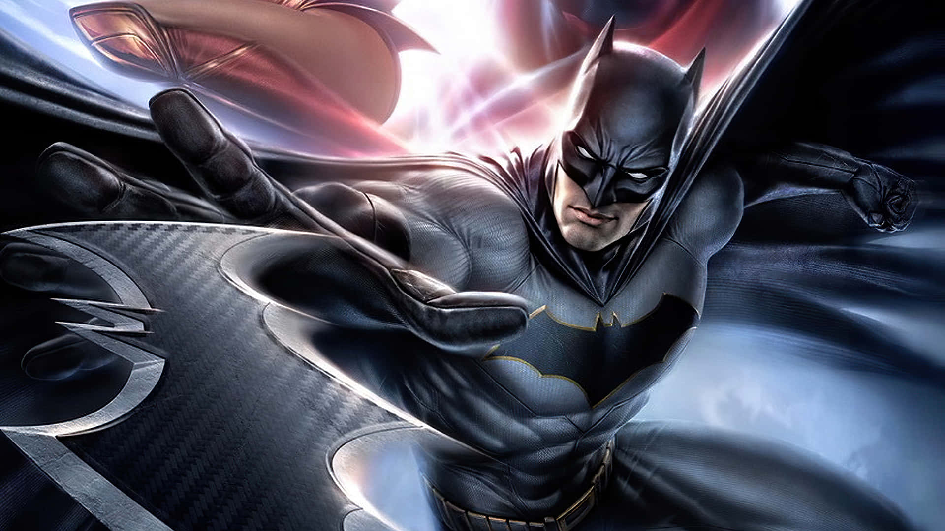 Batman, DC Comics, Batarang, Action, Comic-Stil, Full HD 1080p, Desktop-Hintergrundbild