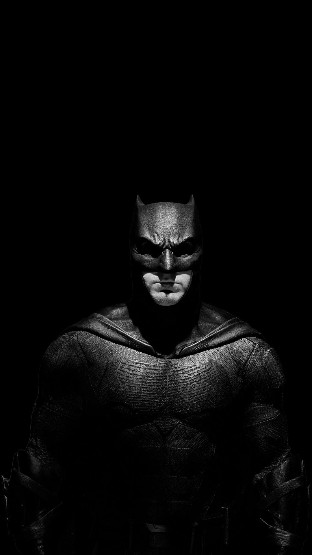 Batman, Dunkler Ritter, Schwarzer Hintergrund, Silhouette, Düster, Sperrbildschirm fürs iPhone