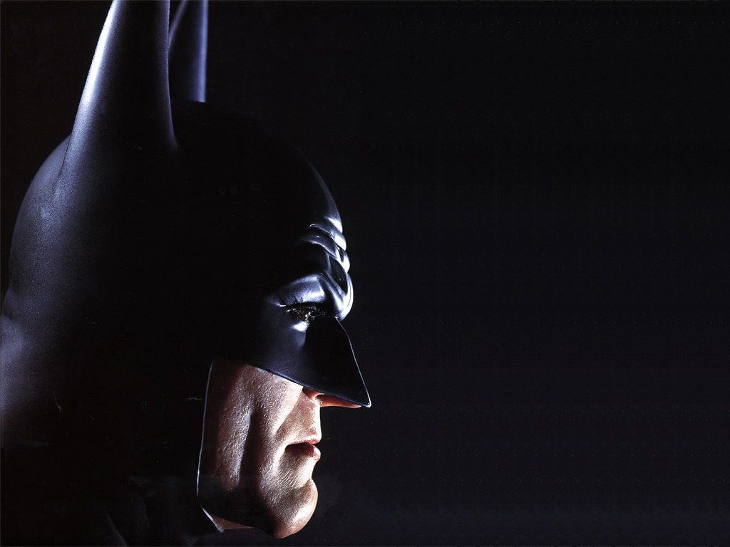 Batman, Profil, Maske, Dunkel, Nahaufnahme, Hintergrundbild für iPad und Tablet