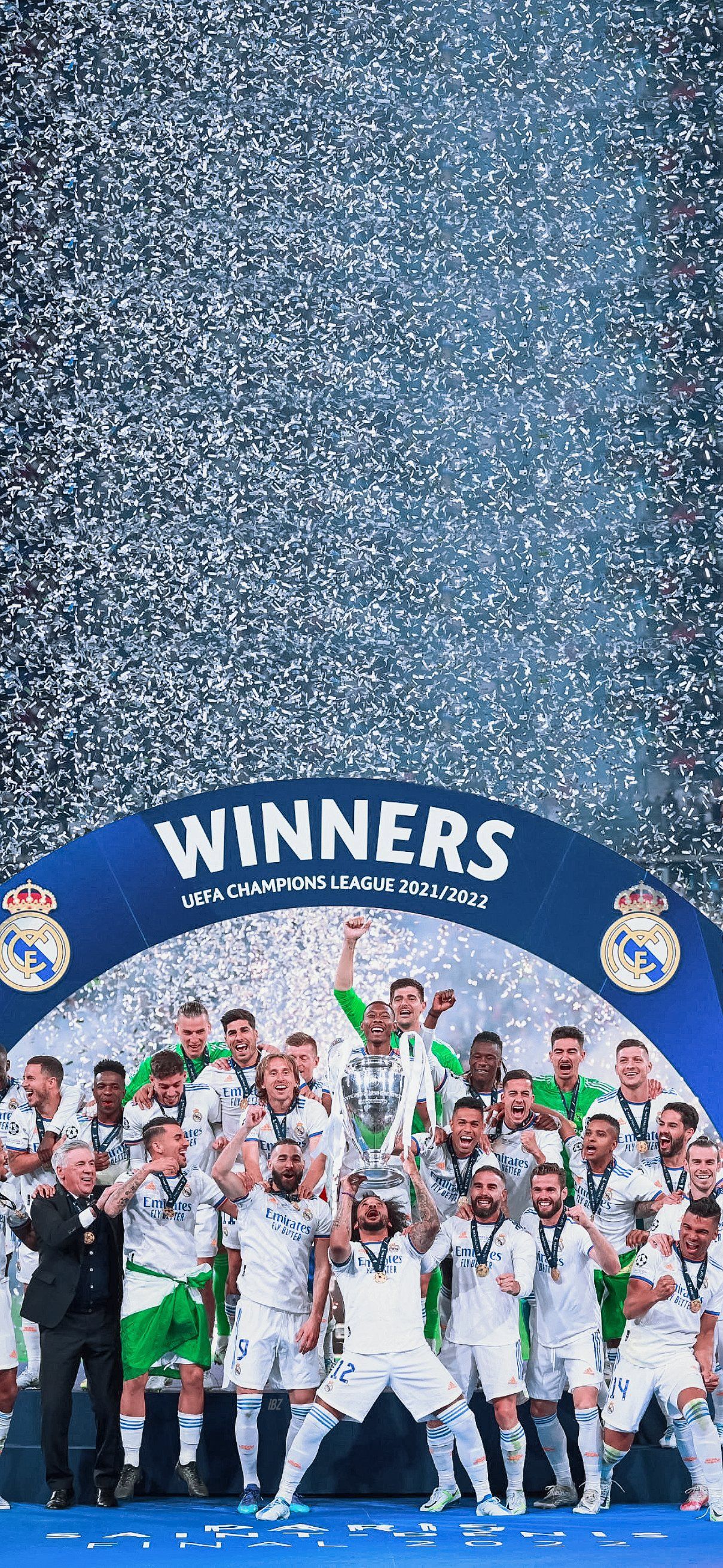 Real Madrid, Champions League, Siegesfeier, Winners, Mannschaft, Full HD, Handy-Hintergrundbild