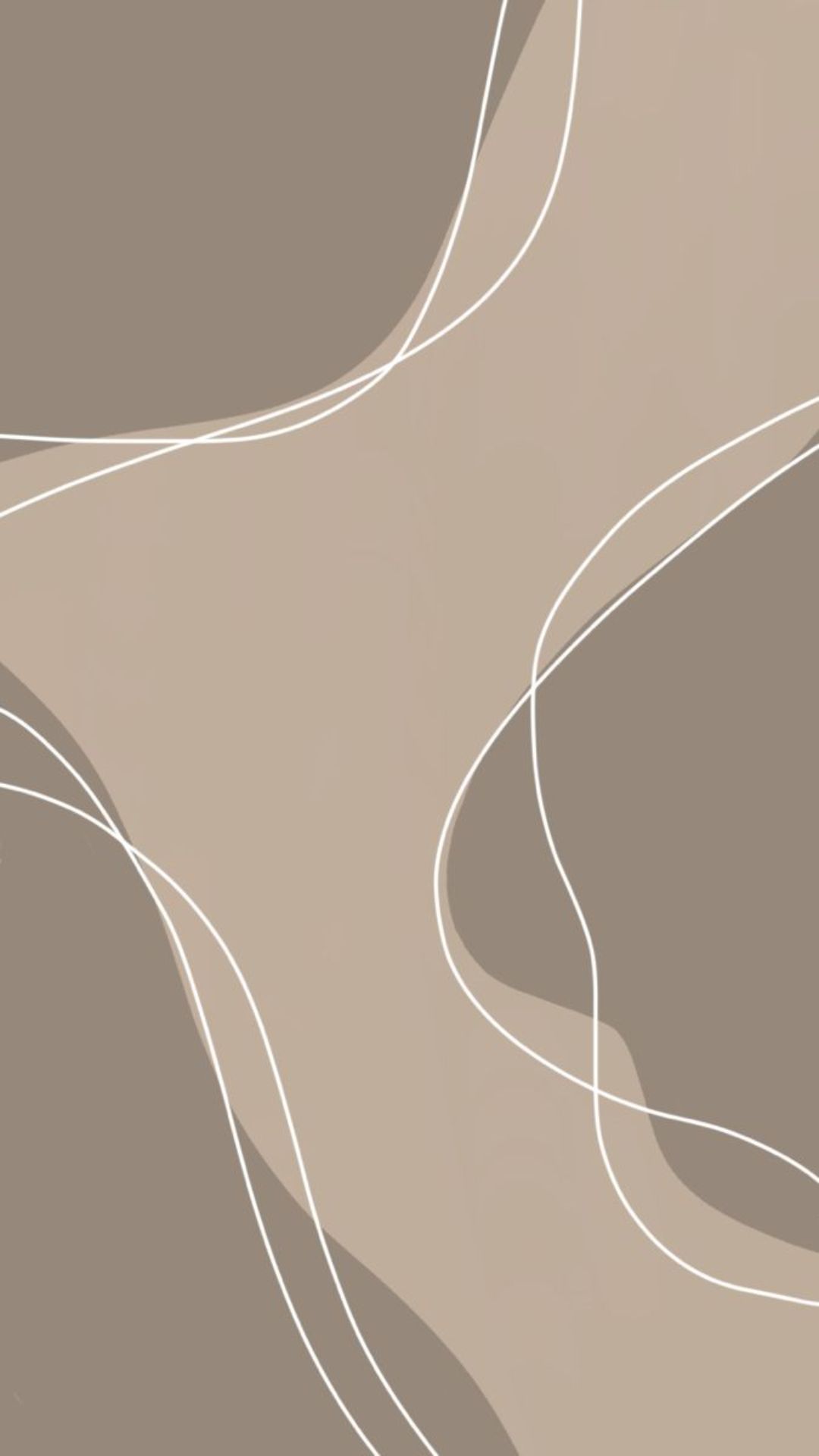 Abstrakte Formen, Linien, Taupe, Erdtöne, Minimalismus, Full HD, Hintergrundbild fürs Handy
