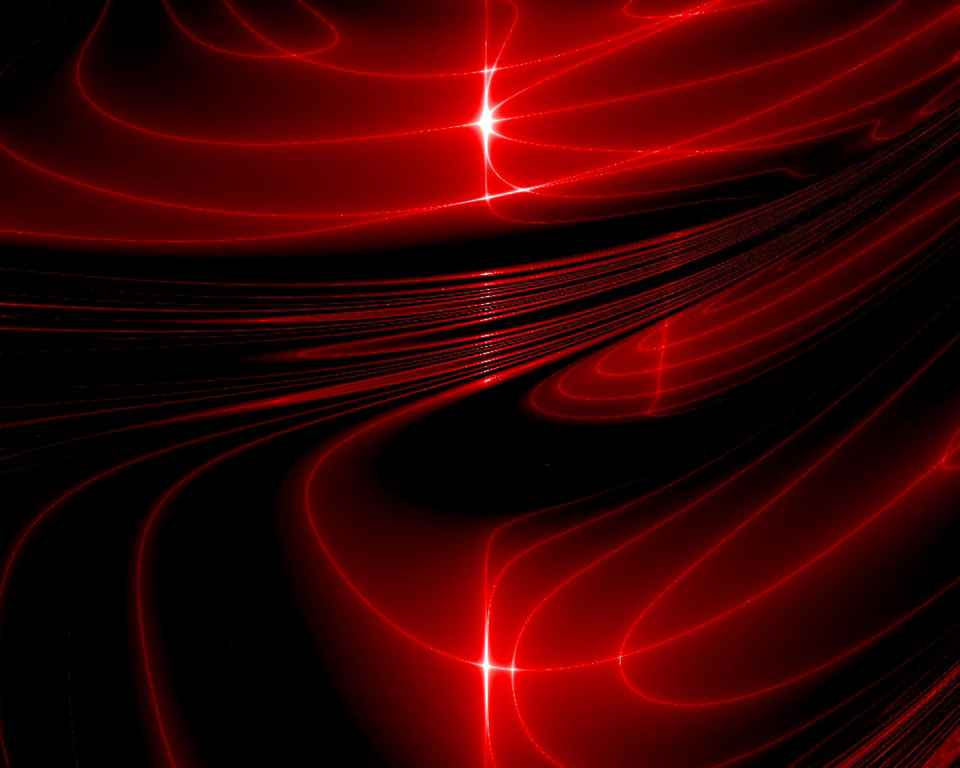 Abstrakt, Lichtlinien, Schwarz-Rot, Lichteffekt, Digitale Kunst, Full HD, Desktop-Hintergrund