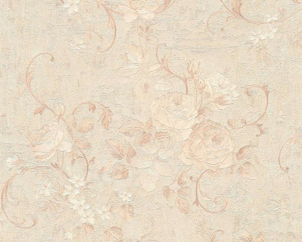 Florales Muster, Ornamente, Vintage, Pastell, Tapete, Hintergrundbild