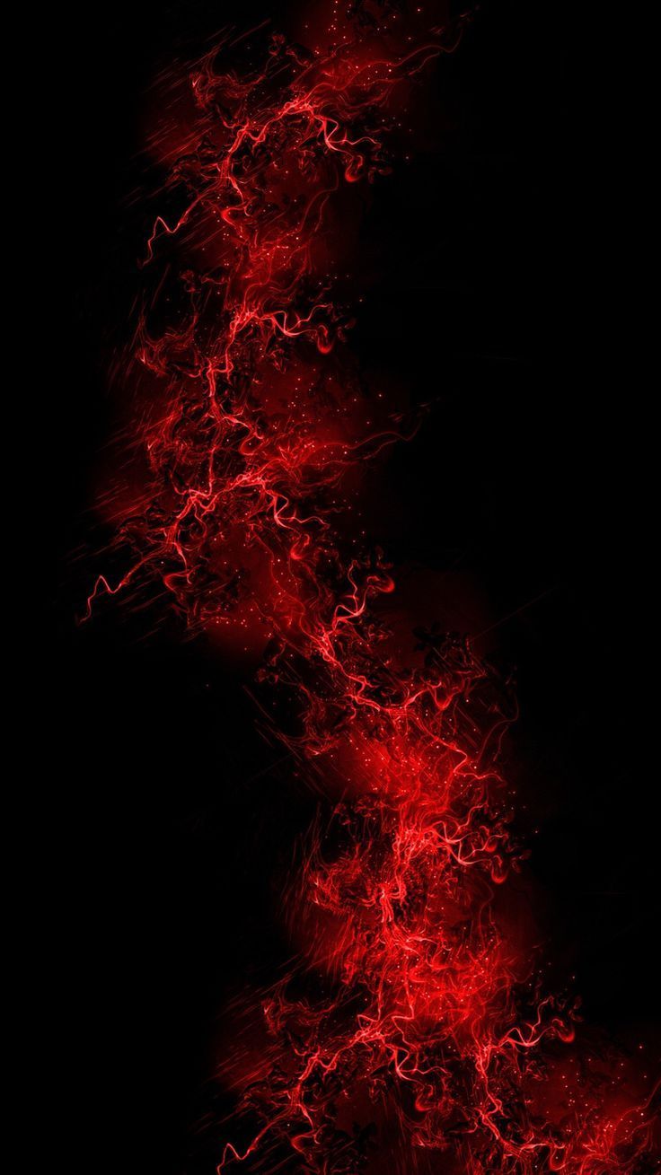 Fraktal, Abstrakt, Schwarzer Hintergrund, Leuchtende Spirale, Sperrbildschirm fürs iPhone