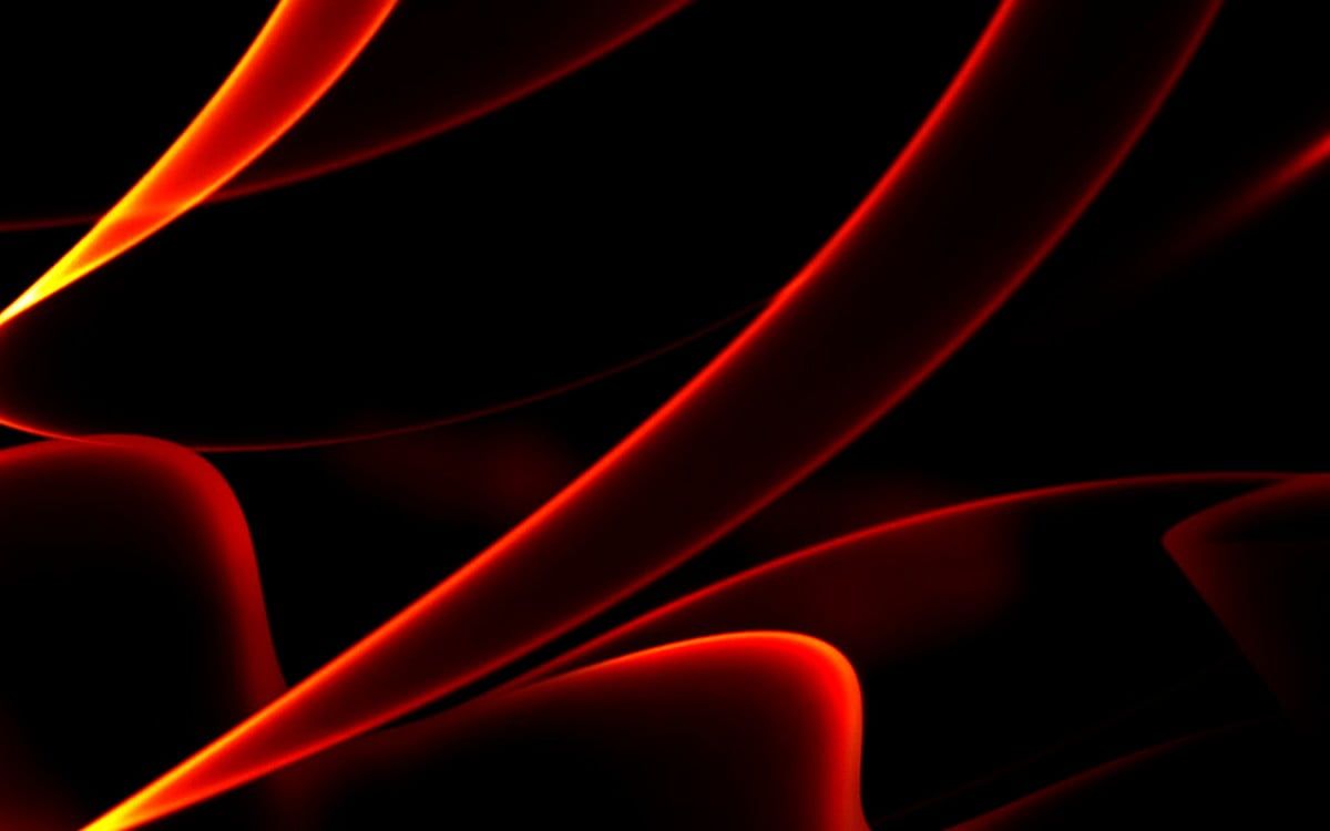 Abstrakt, Wellenlinien, Schwarz-Rot, Lichtlinien, Hintergrundbild