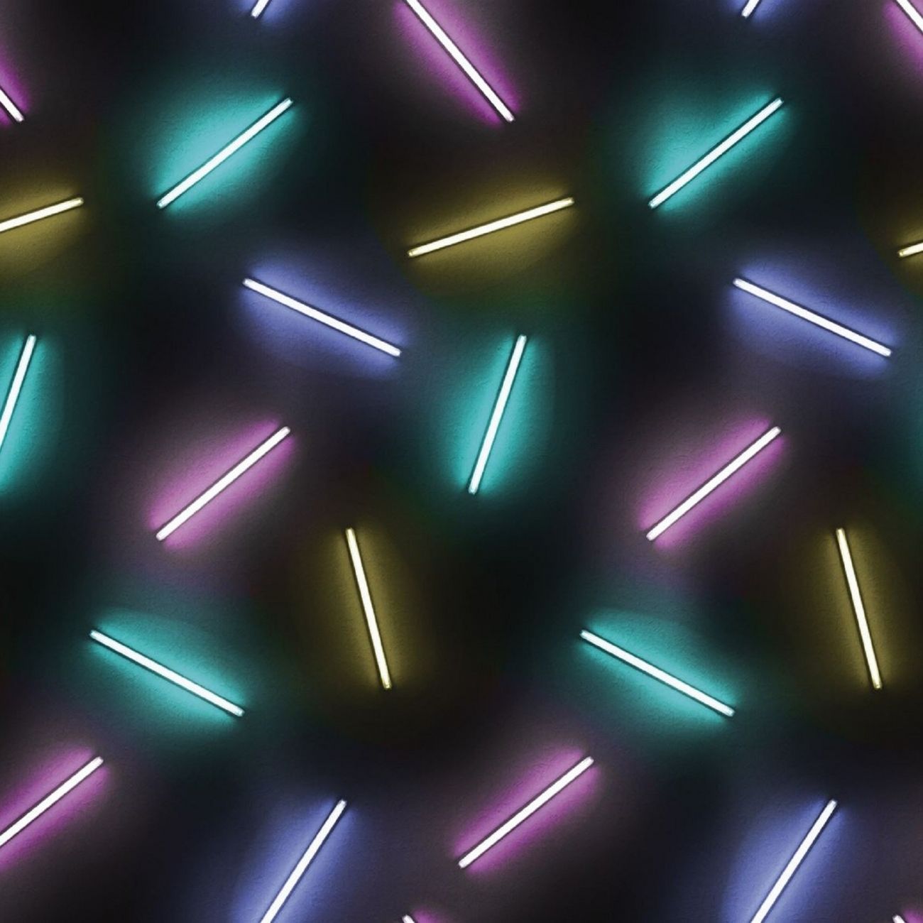 Neonstäbe, Muster, Pastellfarben, Dunkel, HD, iPad-Hintergrundbild