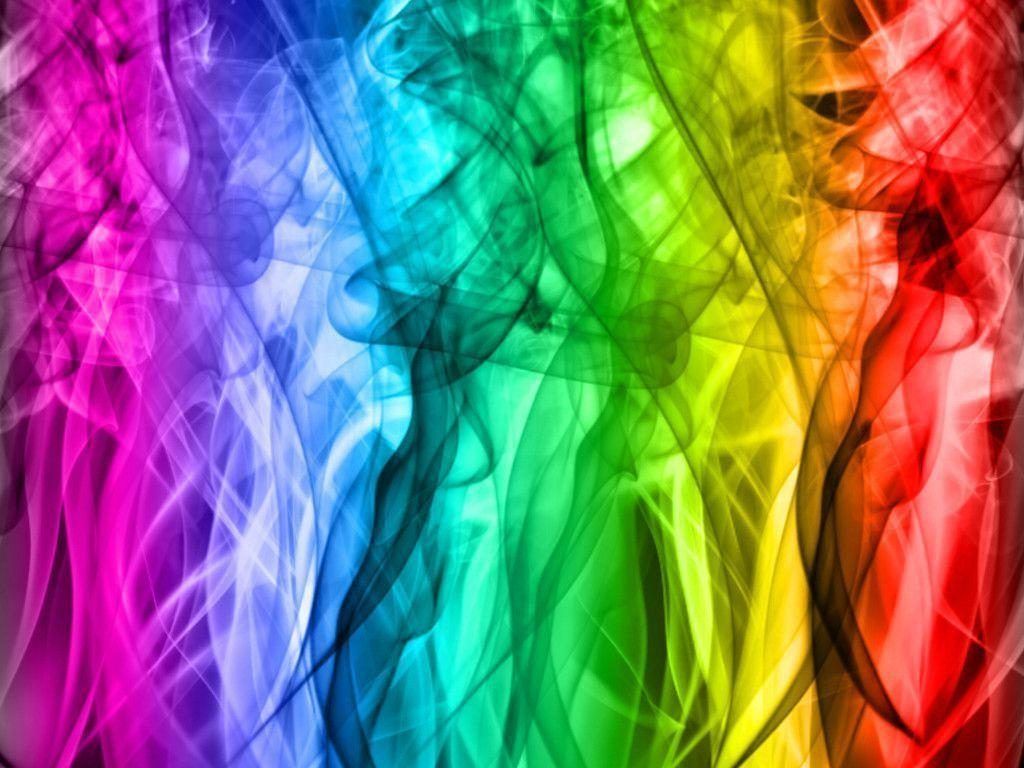 Rauch, Regenbogenfarben, Spektrum, Abstrakt, Hintergrundbild für iPad und Tablet