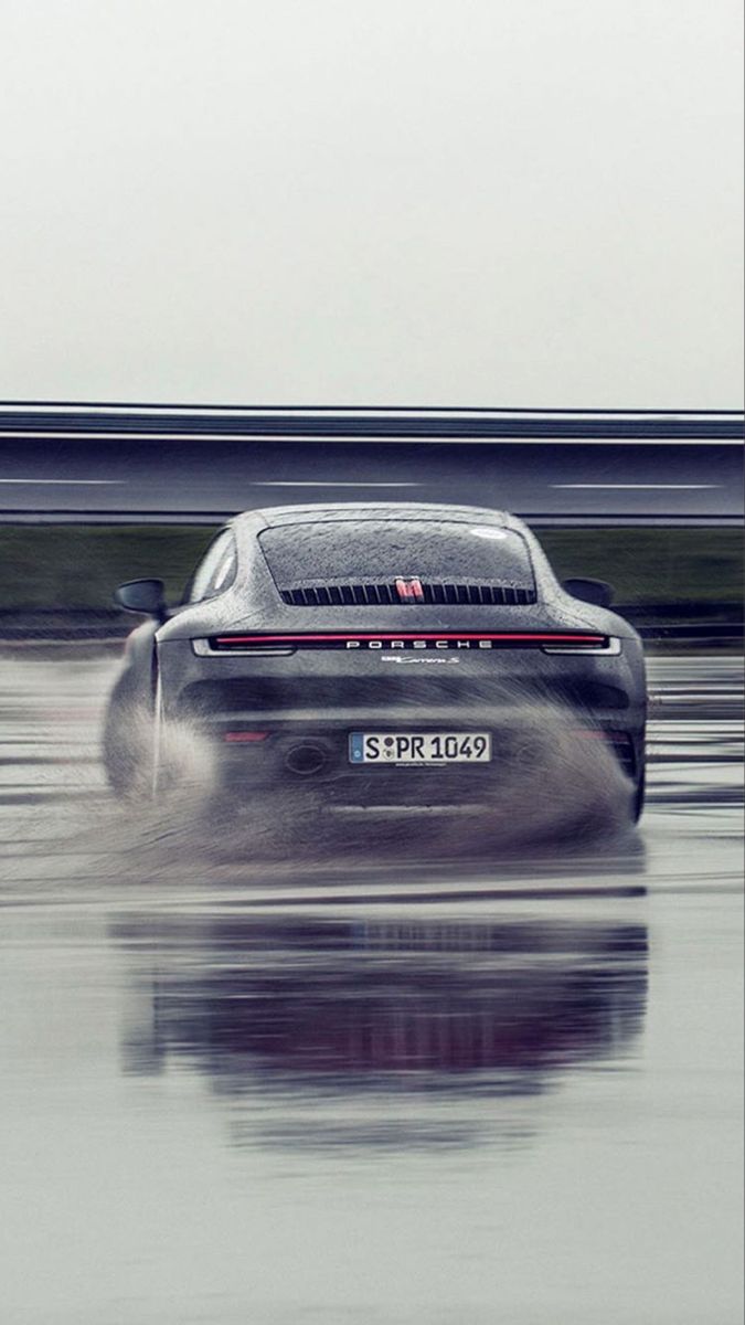 Porsche 911, Porsche, Drift, Reifenqualm, Bewegungsunschärfe, Sperrbildschirm fürs iPhone