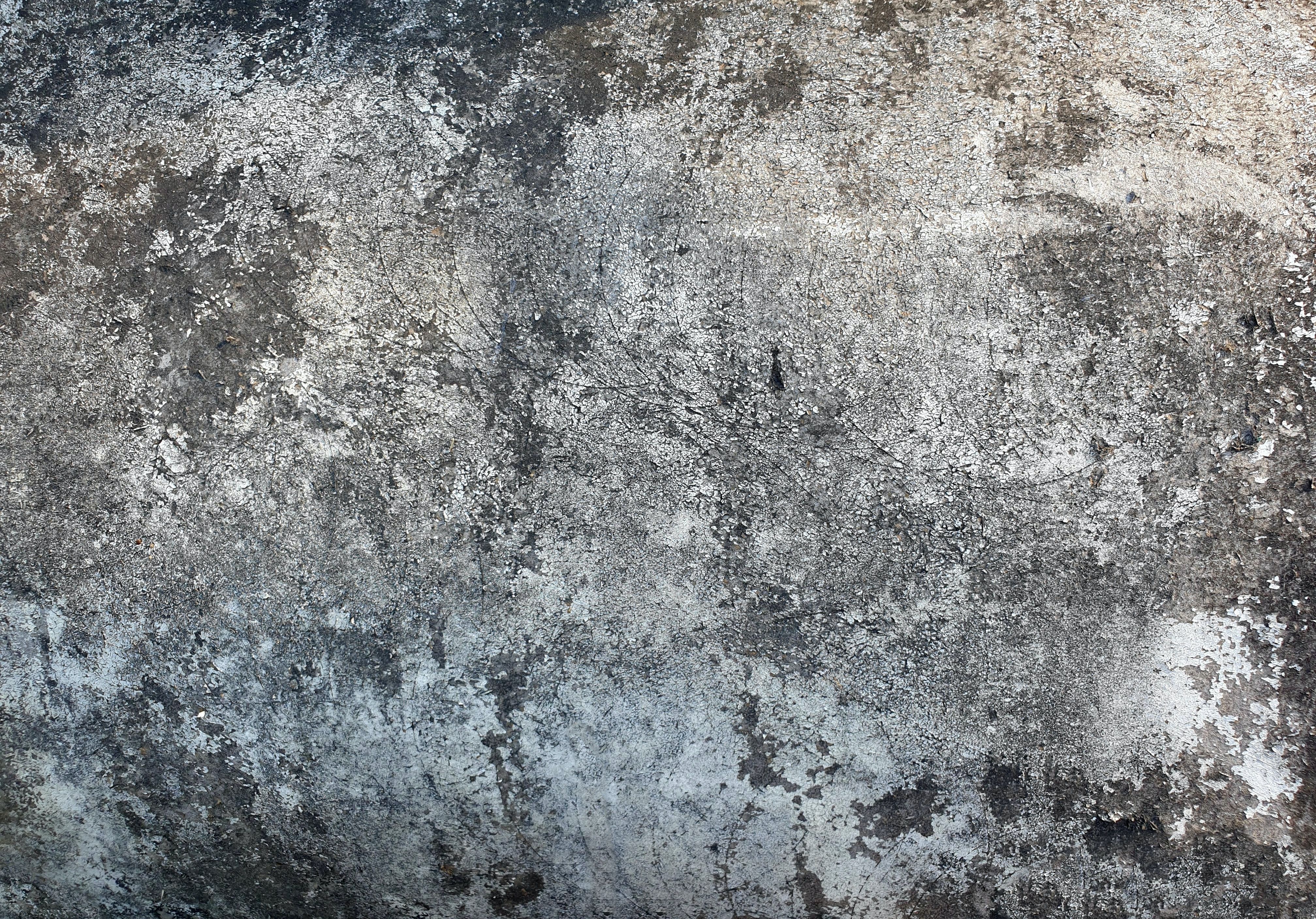Betonwand, Verwittert, Textur, Grau, 4K, Hintergrundbild für den PC