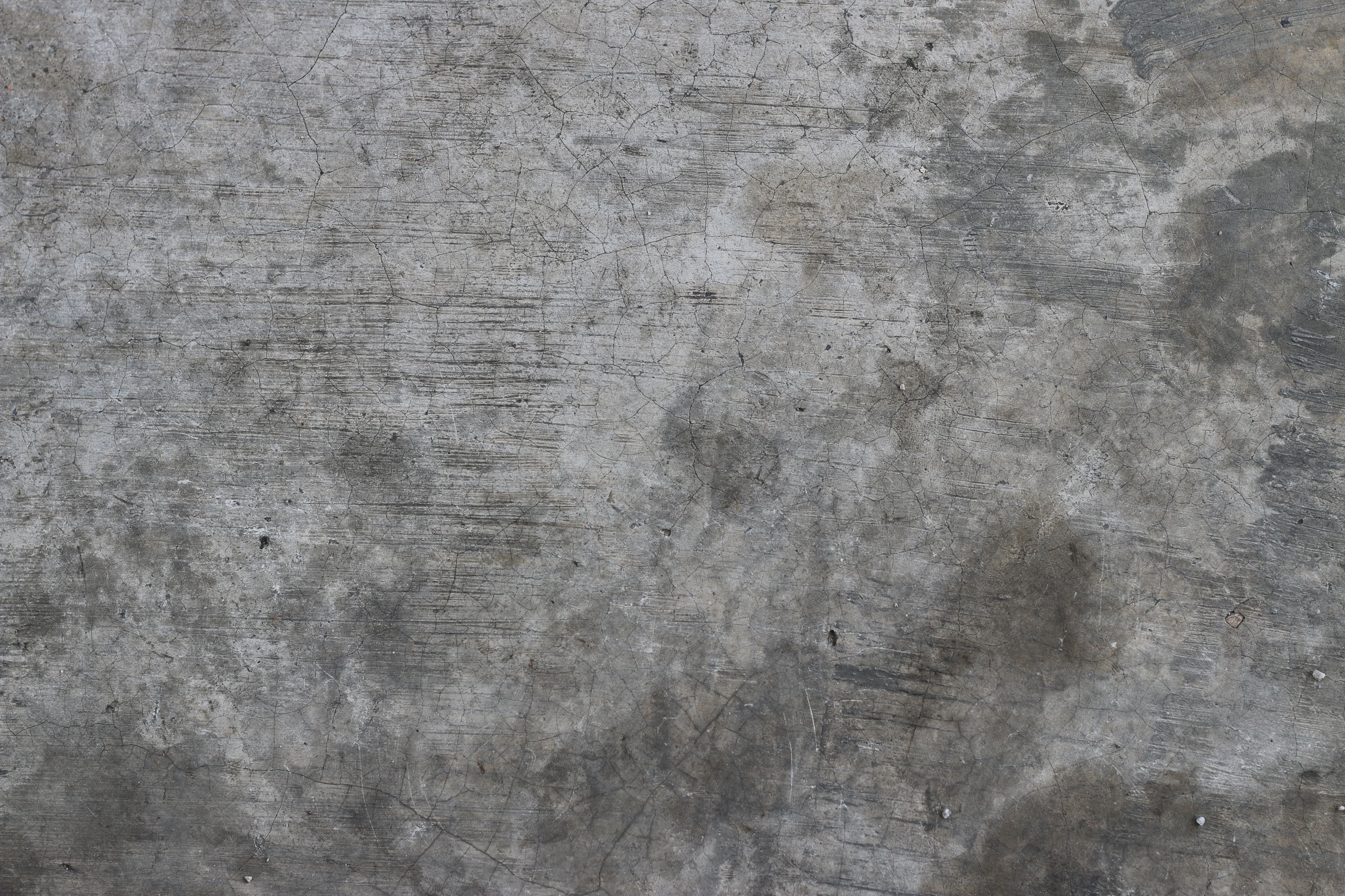 Betonboden, Flecken, Grau, Grunge, 5K, Hintergrundbild für den PC