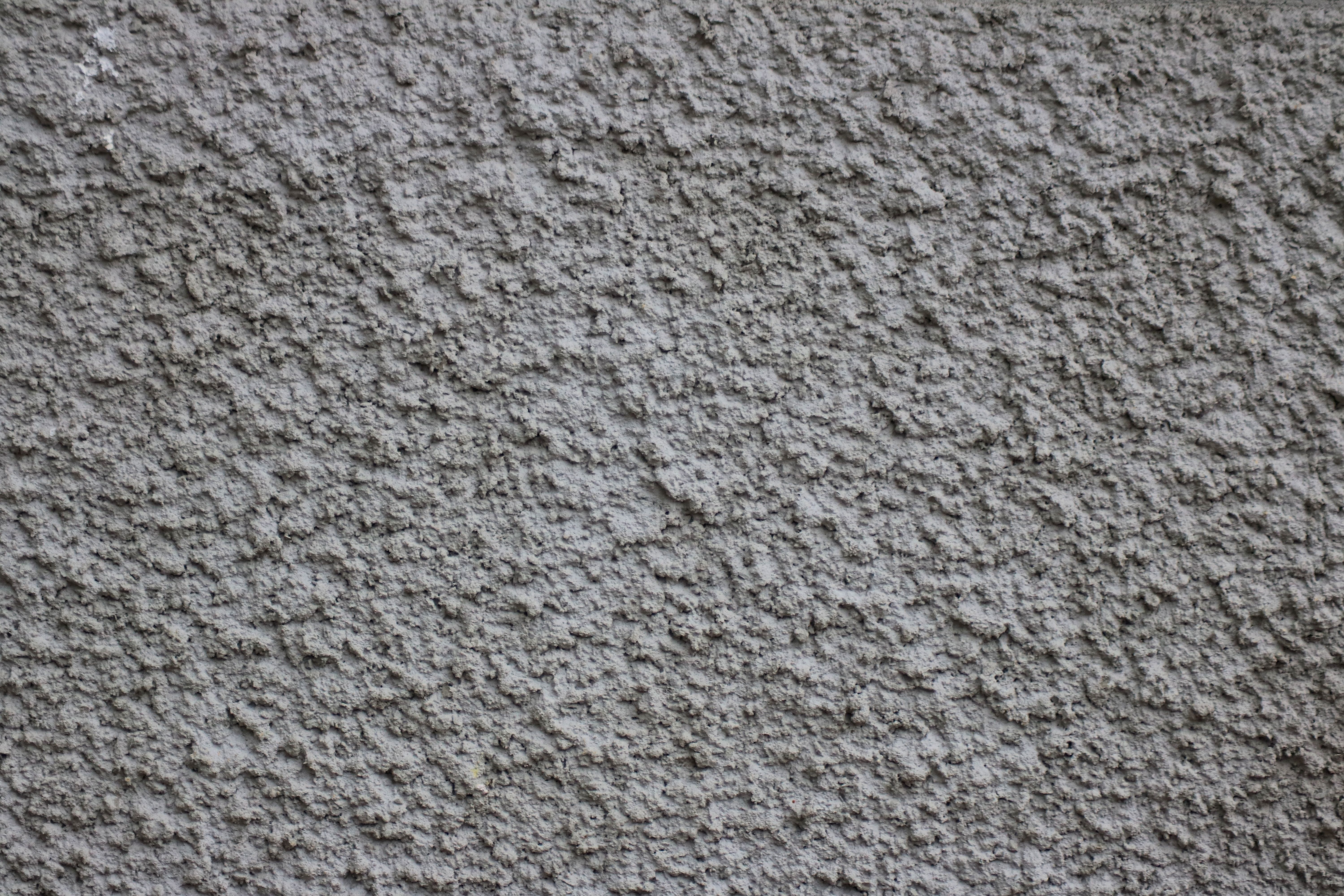 Rauputz, Körnig, Grau, Textur, 6K, Hintergrundbild für den PC