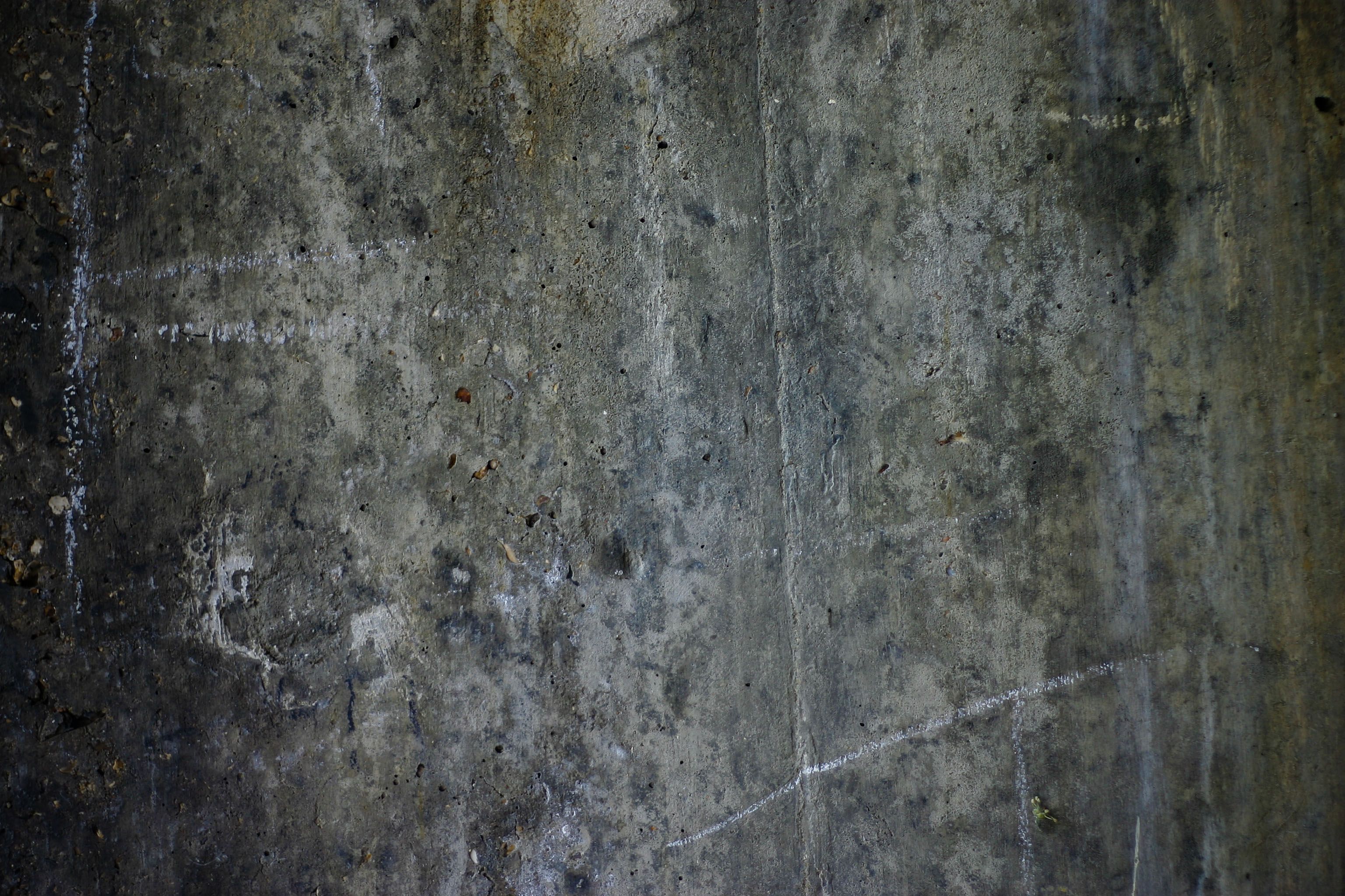 Betonwand, Dunkelgrau, Grunge, 2K, Hintergrundbild für den PC