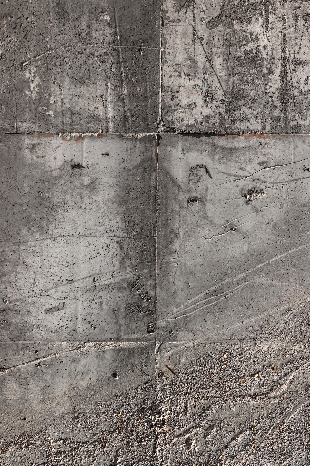 Betonpfeiler, Schalungsspuren, Grau, HD, Hintergrundbild fürs Handy
