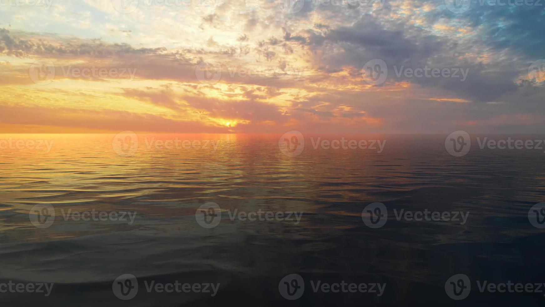 Meer, Sonnenuntergang, Wolken, Wasserzeichen, HD, Hintergrund für den Desktop