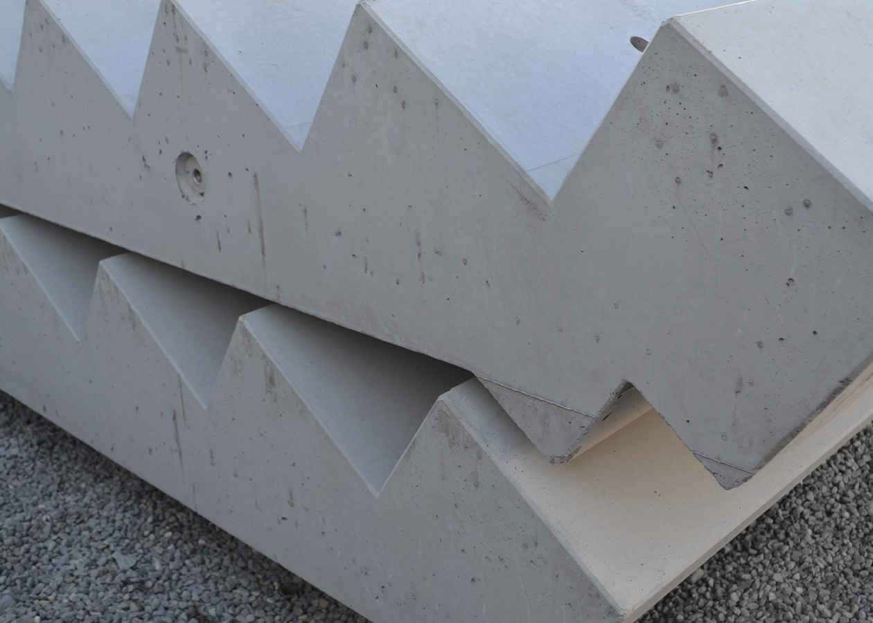 Betonstufen, Zickzack, Weiß, Architektur, Hintergrundbild