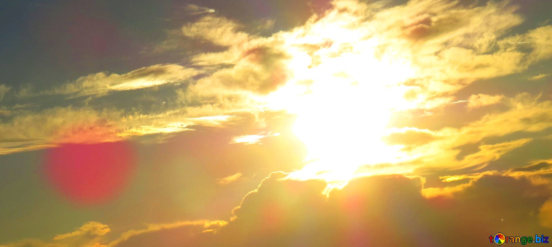 Wolken, Sonnenstrahlen, Gegenlicht, Lens Flare, Himmel, Full HD, Desktop-Hintergrund für Windows