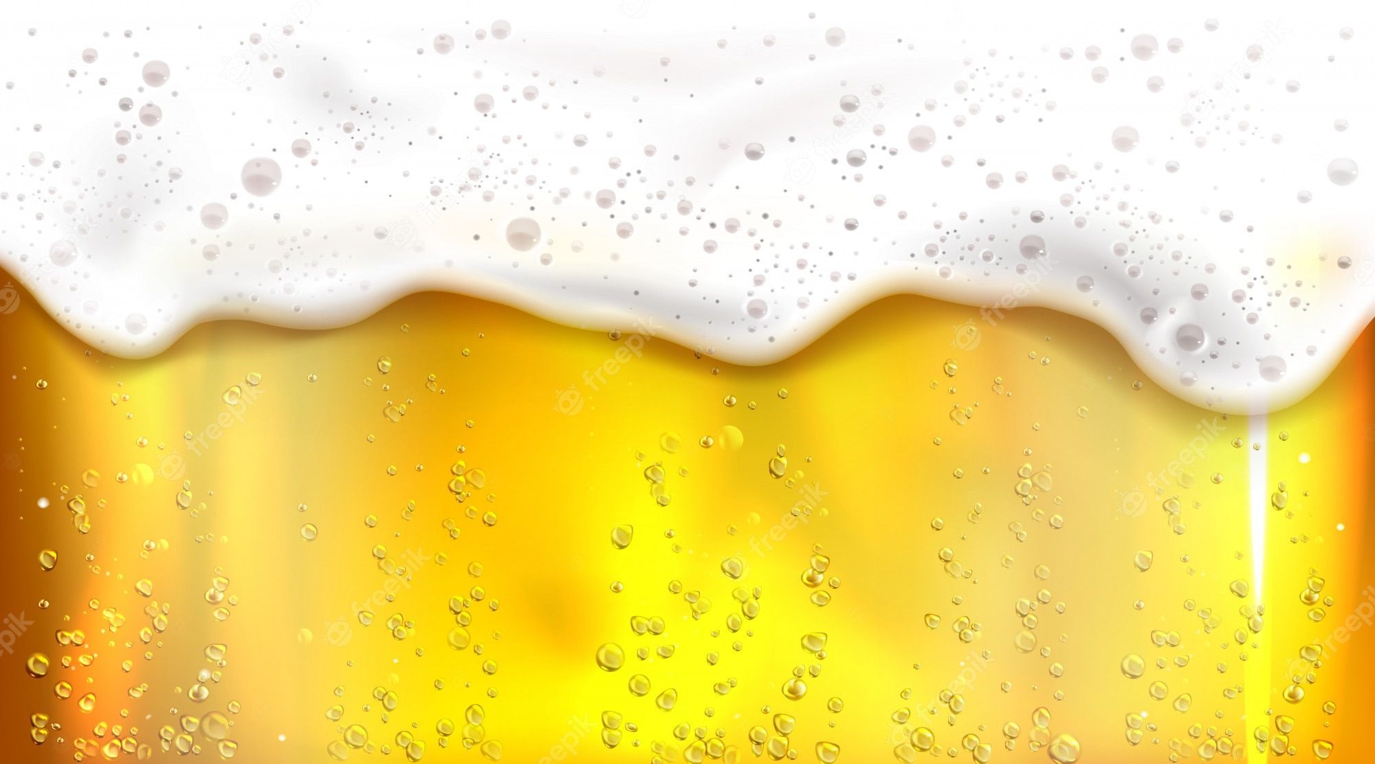 Bierschaum, Bläschen, Goldgelb, Nahaufnahme, Flüssigkeit, Full HD, Desktop-Hintergrund