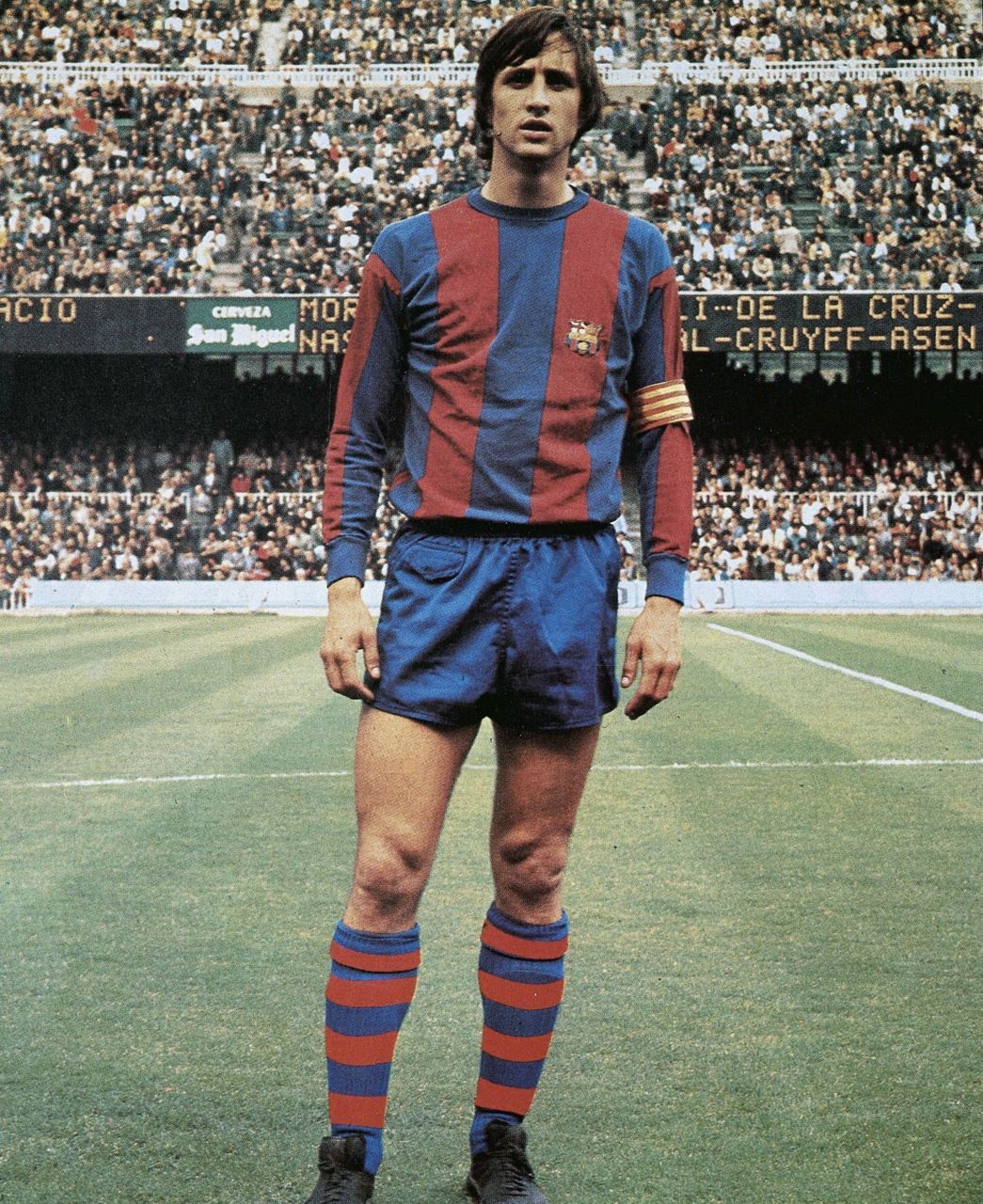 Johan Cruyff, FC Barcelona, Camp Nou, Stadion, Fußballlegende, HD, Tablet-Hintergrund
