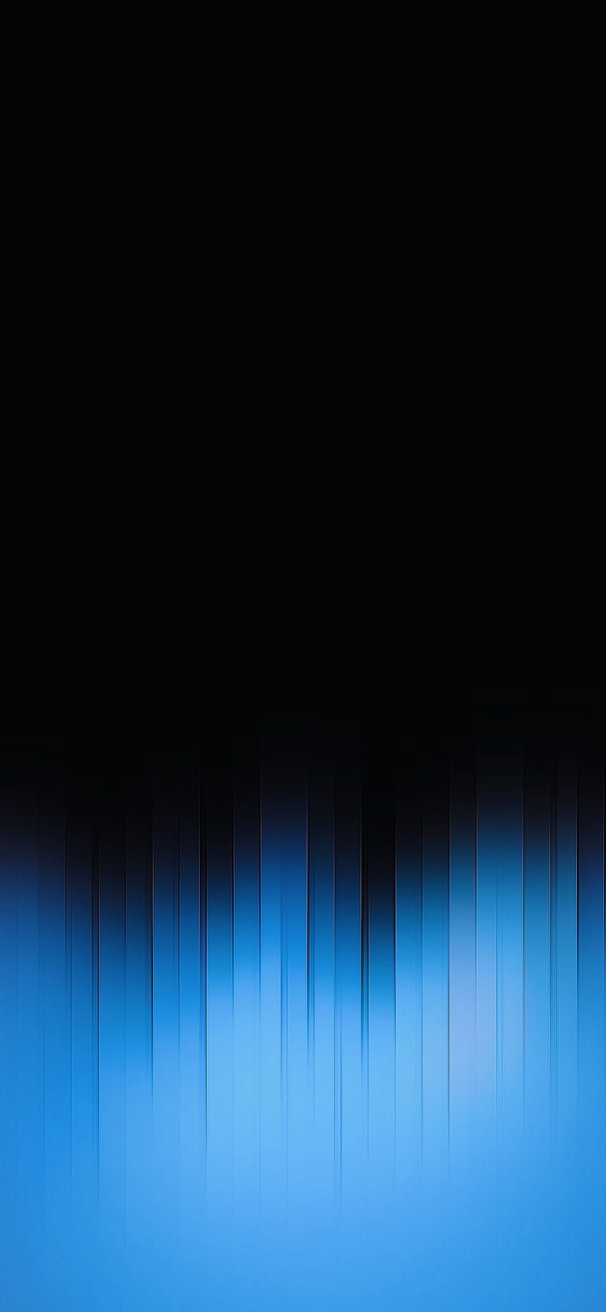 Verlauf, Lichtstreifen, Schwarz-Blau, Minimalistisch, Hochformat, HD, iPhone-Hintergrundbild