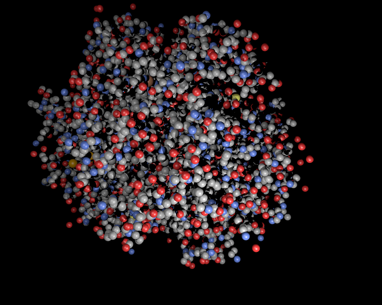 Molekül, Atome, Kugeln, Wissenschaft, Schwarzer Hintergrund, HD Wallpaper