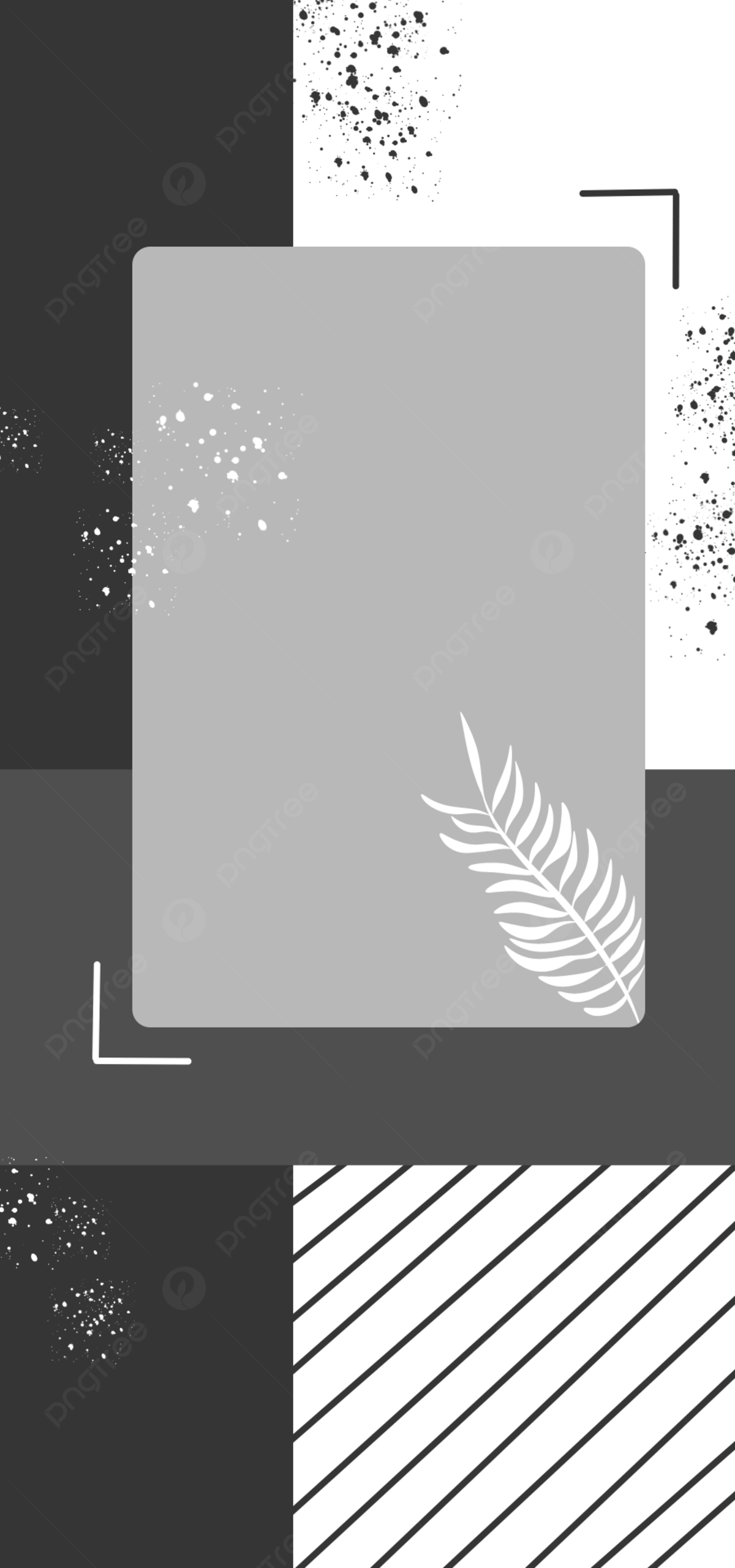 Geometrisch, Grautöne, Blattzeichnung, Streifen, Grafikdesign, Full HD, Handy-Hintergrund