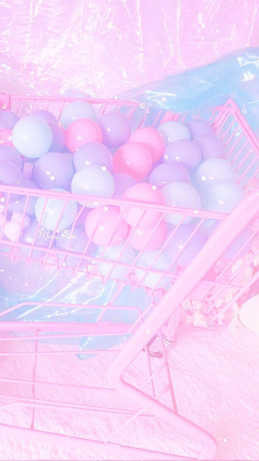 Kaugummiautomat, Kugeln, Pastell, Rosa, Blau, HD, Handy-Hintergrund im Hochformat