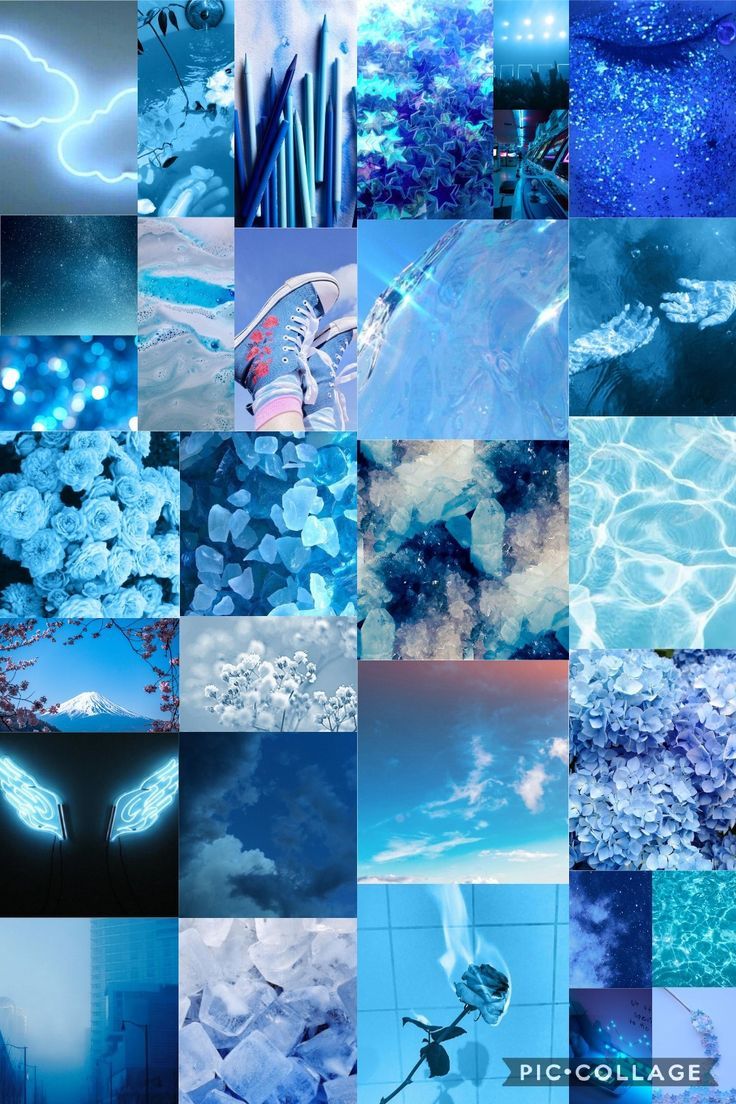 Collage, Wasser, Engelsflügel, Türkis, Moodboard, Hochformat, Android-Hintergrundbild