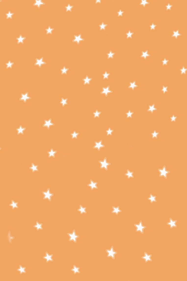Sterne, Muster, Pfirsichfarben, Minimalistisch, Hochformat, Hintergrundbild fürs Smartphone