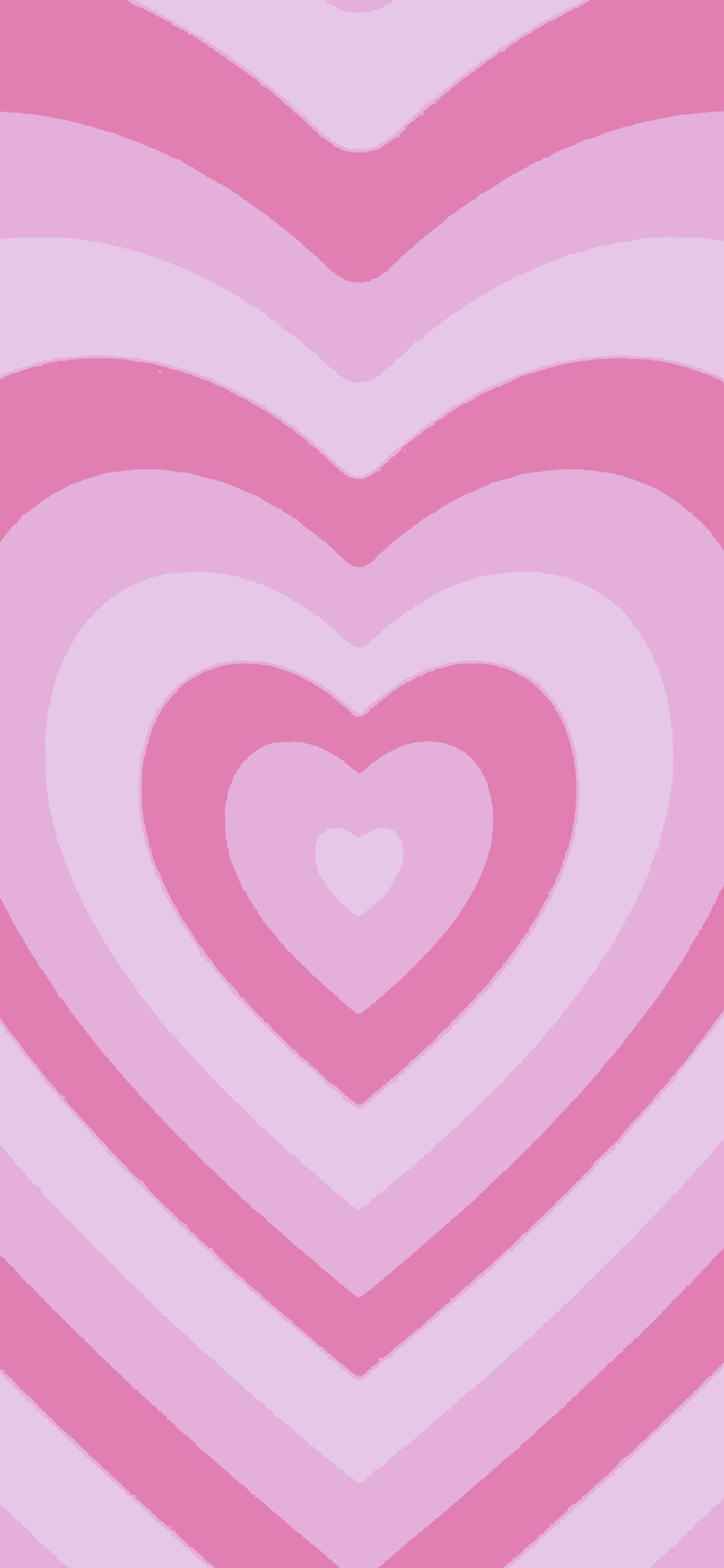 Herzmuster, Retro, Groovy, Pink, Full HD, Sperrbildschirm fürs iPhone