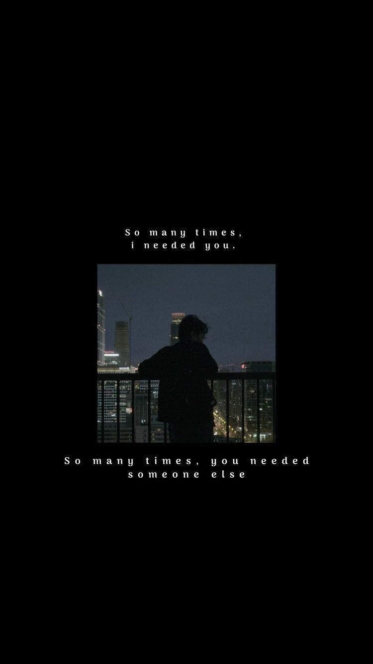 Silhouette, Zitat, Schwarzer Hintergrund, Einsamkeit, Stadt, Sperrbildschirm fürs iPhone