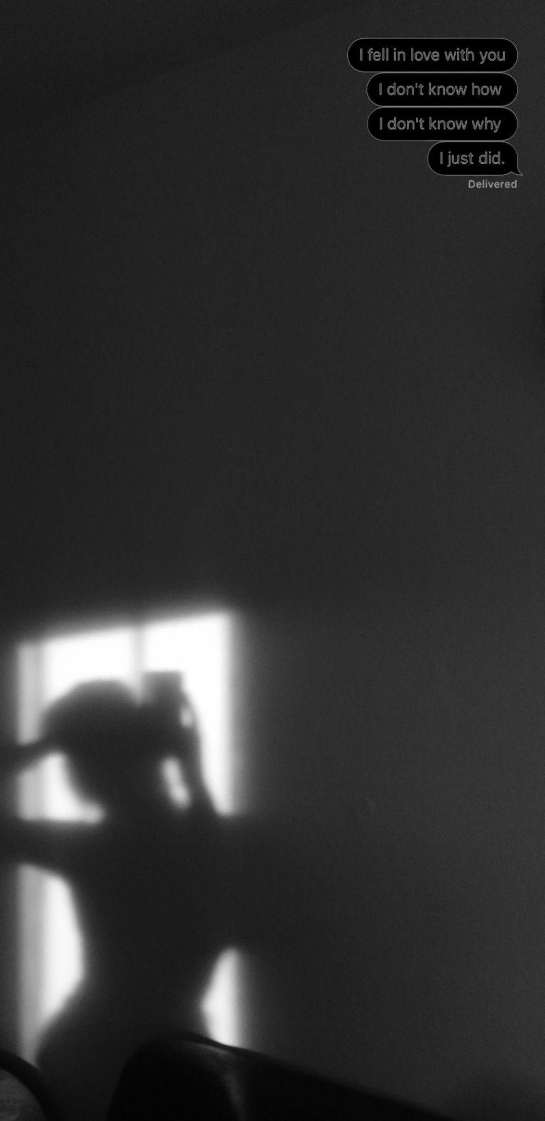 Fensterlicht, Schatten, Person, Schwarz-Weiß, Dunkel, Full HD, Hintergrundbild fürs Handy
