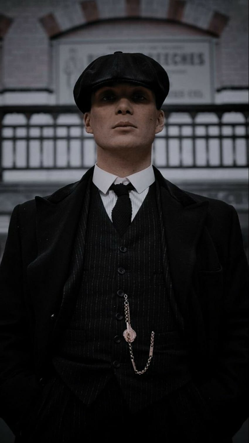 Thomas Shelby, Cillian Murphy, Peaky Blinders, Weste, Dunkel, HD, iPhone-Hintergrundbild