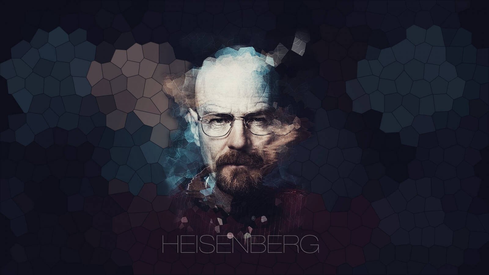 Heisenberg, Walter White, Breaking Bad, Low Poly, Rauch, HD, Windows-Hintergrundbild