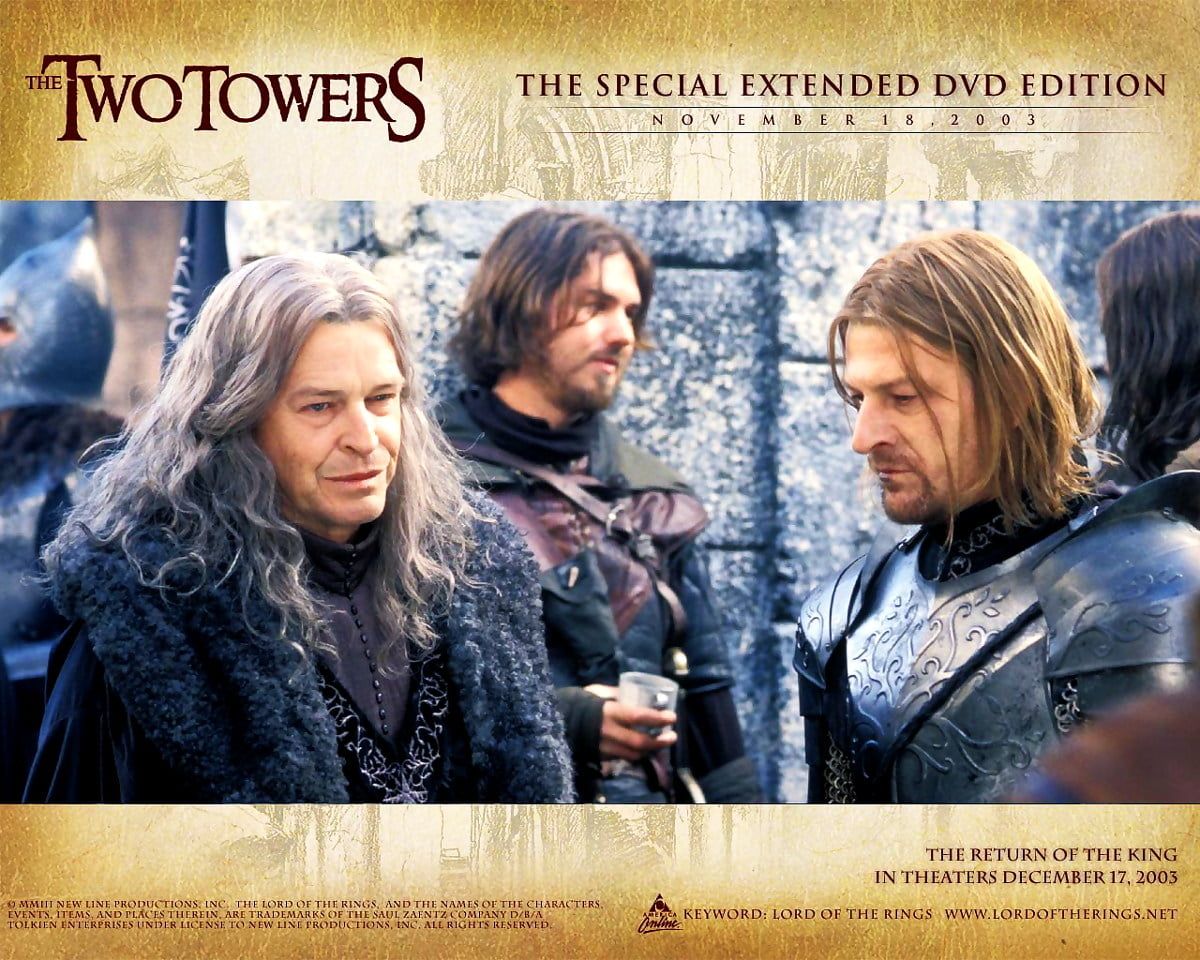 Der Herr der Ringe: Die zwei Türme, Boromir, Faramir, Extended Edition, Filmszene, Hintergrundbild