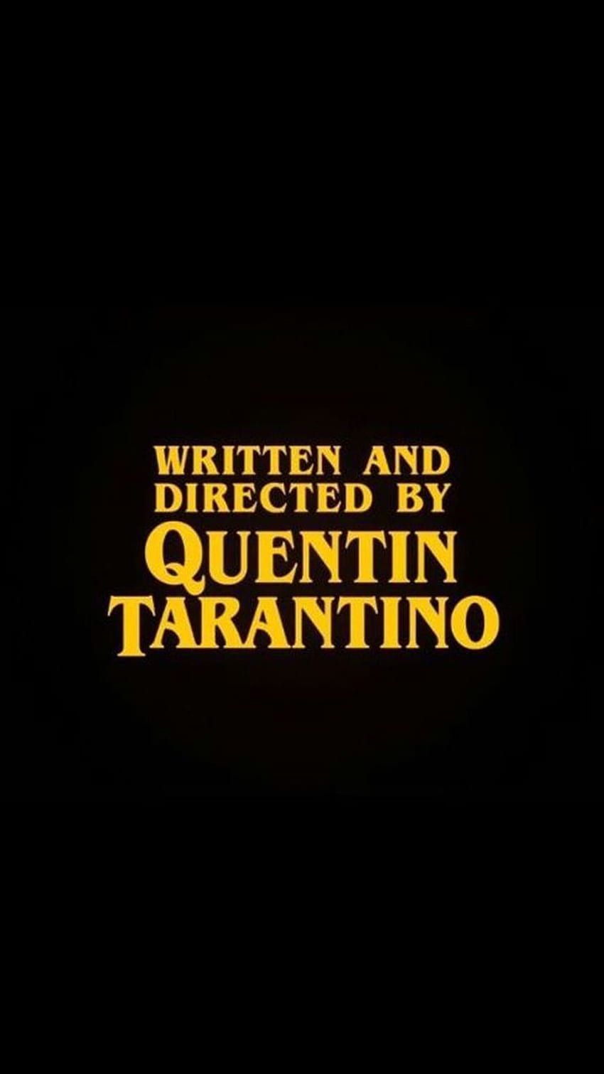 Quentin Tarantino, Pulp Fiction, Abspann, Typografie, Schwarzer Hintergrund, Sperrbildschirm